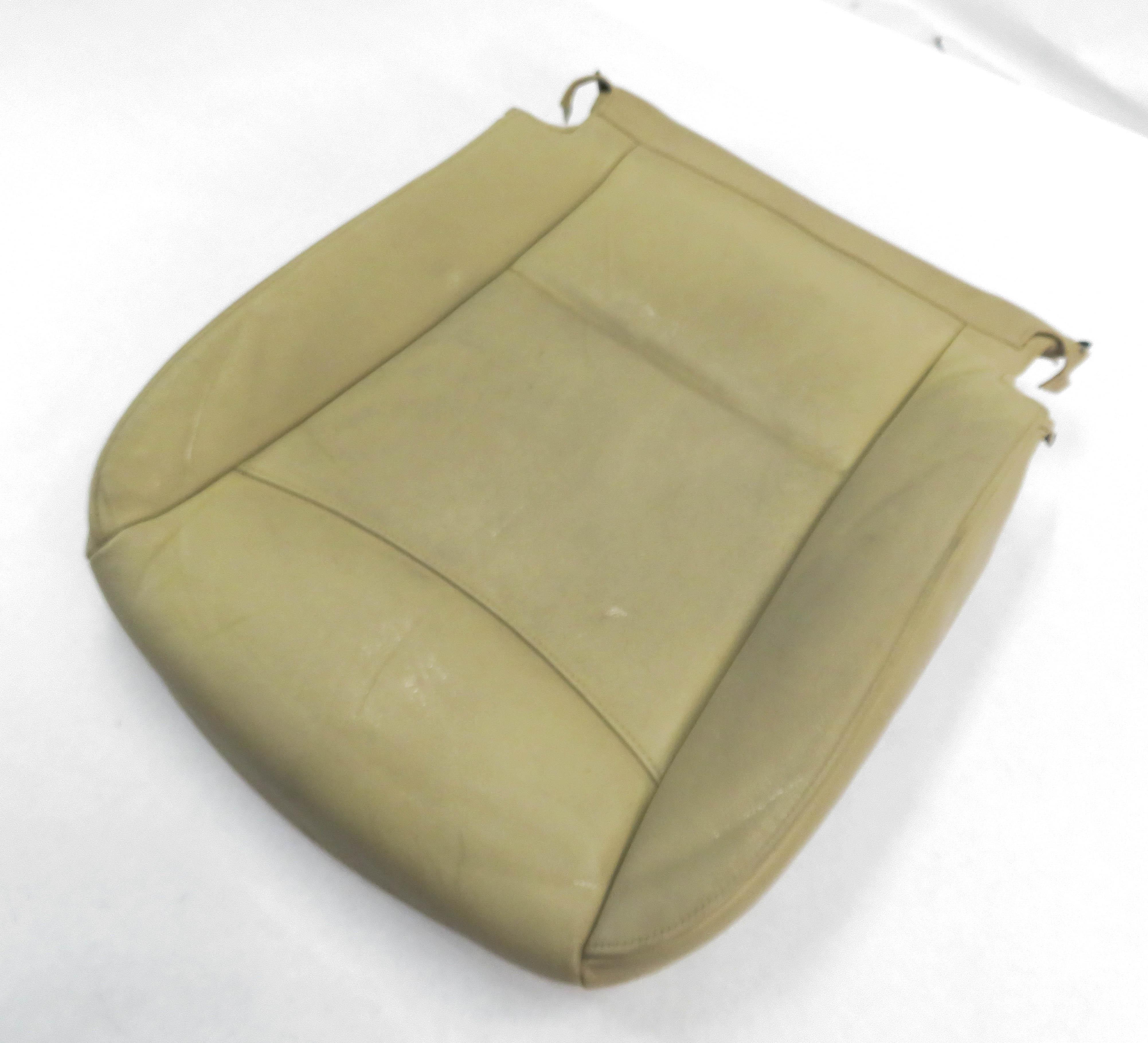 2014 BMW X1 (E84) LEFT FRONT DRIVER LOWER BOTTOM HEATED SEAT CUSHION (BEIGE) — exact item pictured