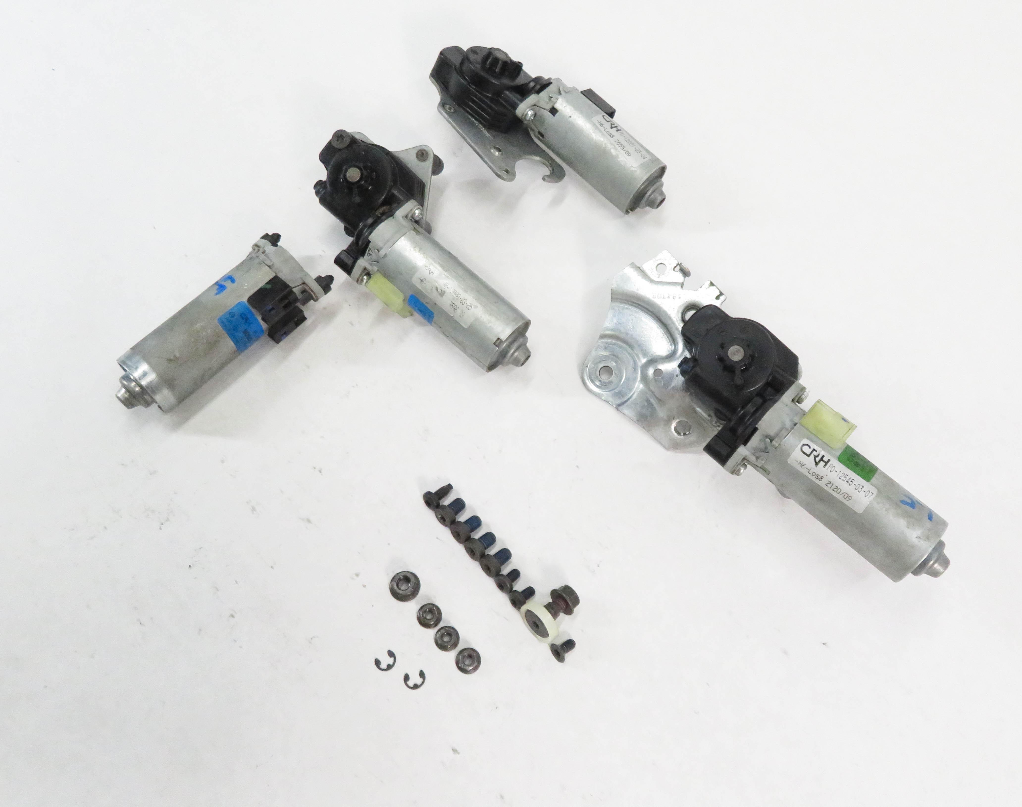 2009 BMW Z4 (E89) LEFT FRONT DRIVER POWER SEAT ADJUSTMENT SEAT MOTOR SET-4 — exact item pictured