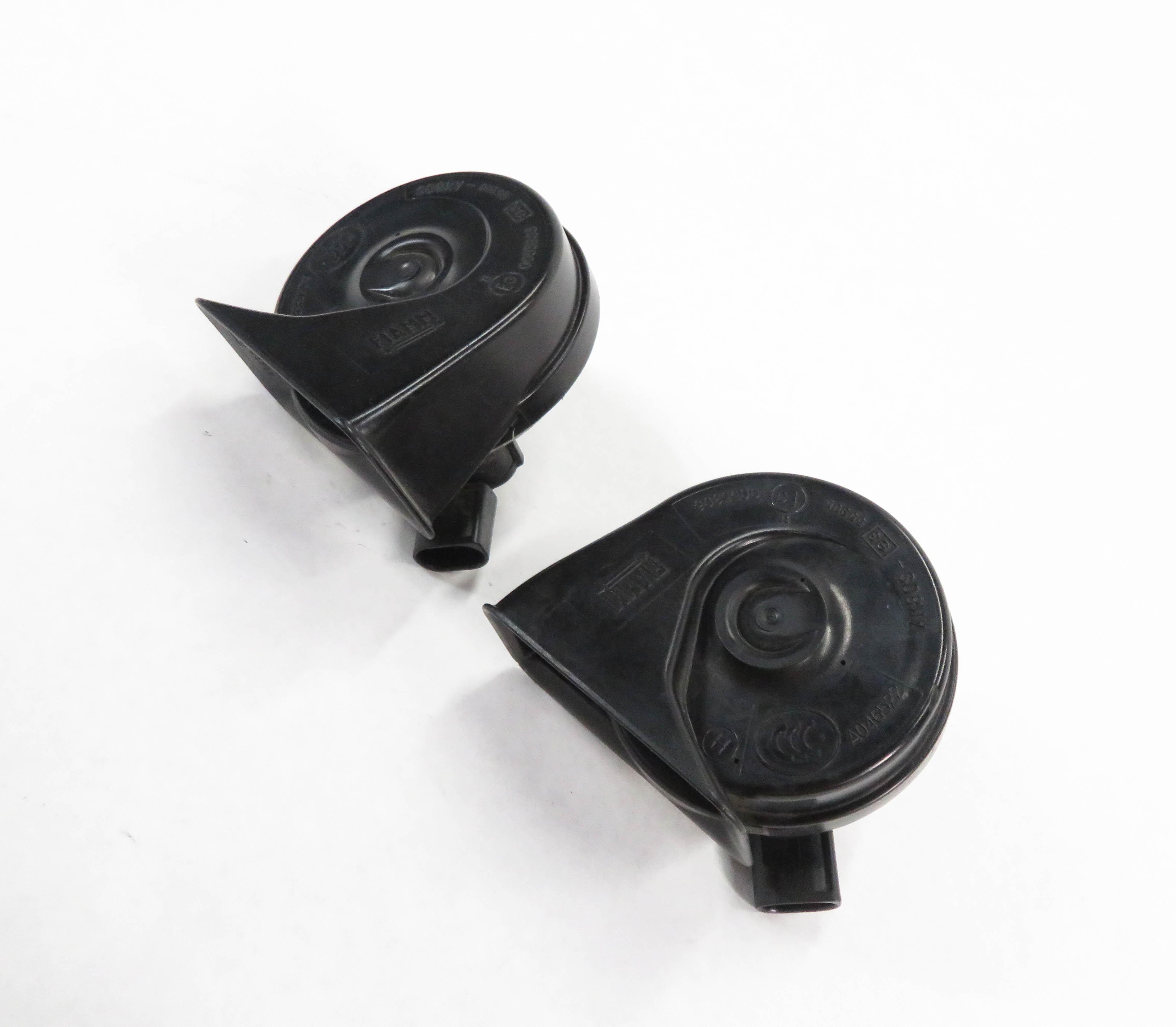 2009-2016 BMW Z4 (E89) EMERGENCY SAFETY ALERT SIGNAL HIGH & LOW TONE HORN SET-2 — exact item pictured