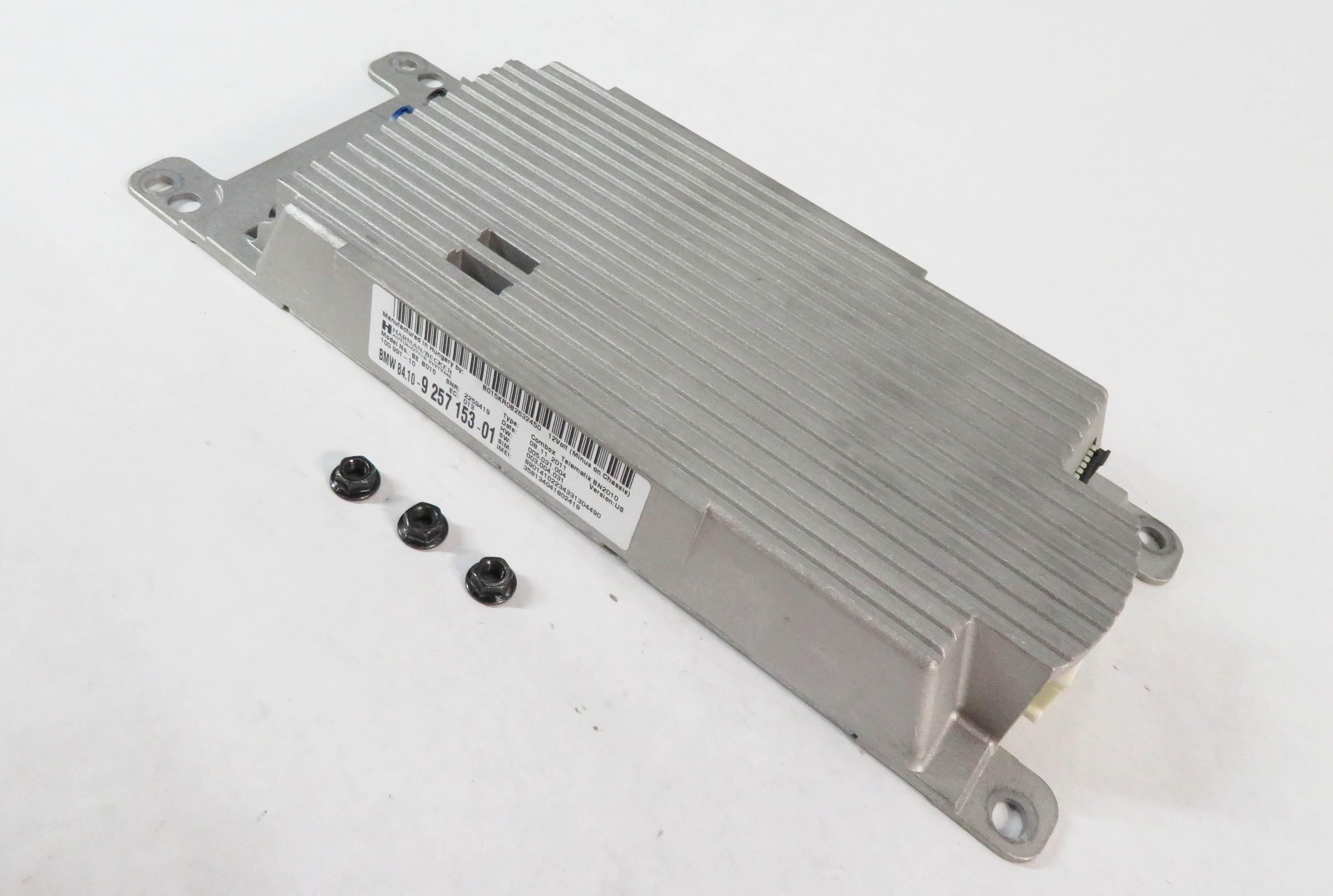 2012 BMW 528i (F10) BLUETOOTH COMMUNICATION COMBOX CONTROL MODULE COMPUTER — exact item pictured