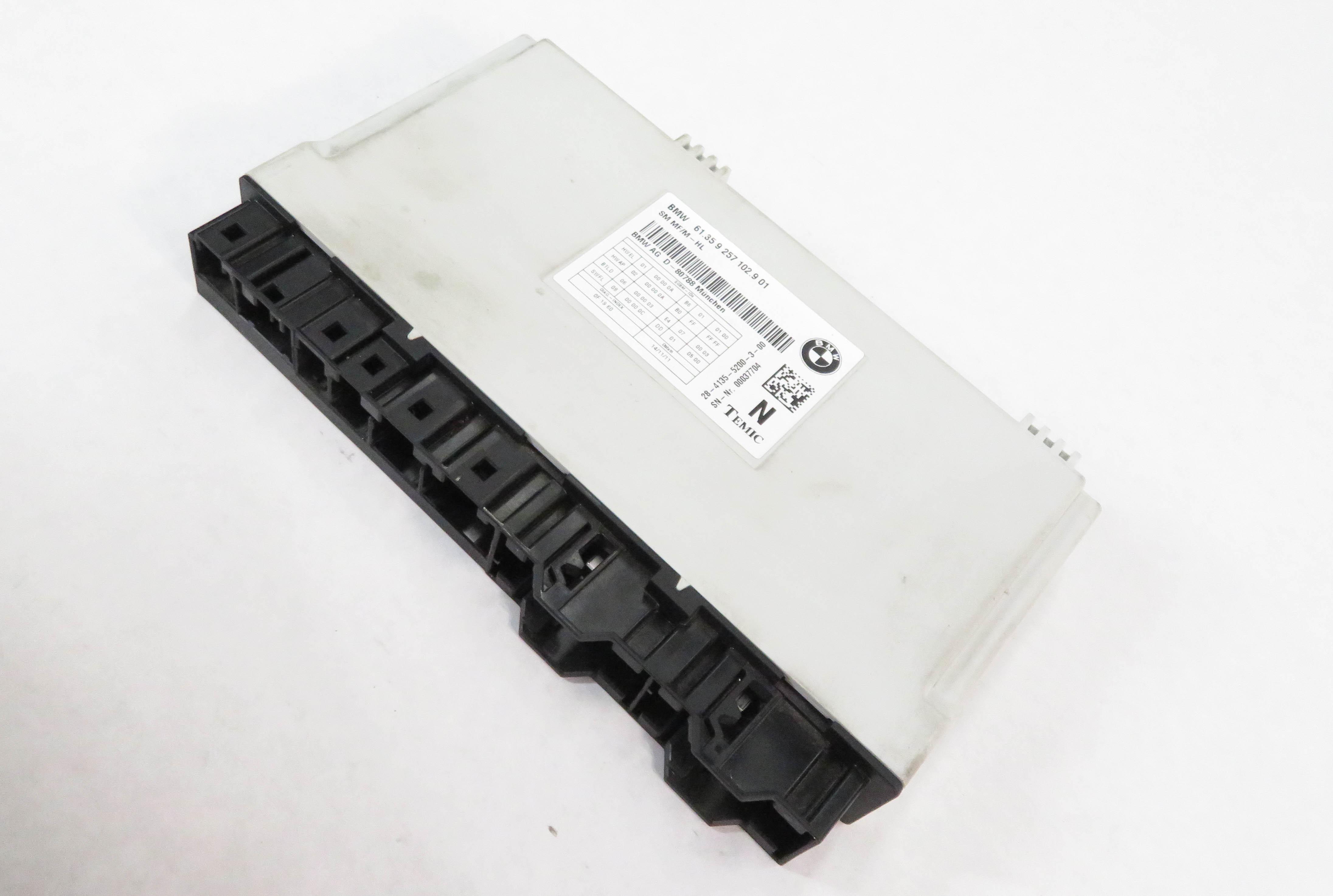 10-17 BMW 528i 535i 550i 650i 740i 750i 760i F10 F01 COMFORT MEMORY SEAT MODULE — exact item pictured