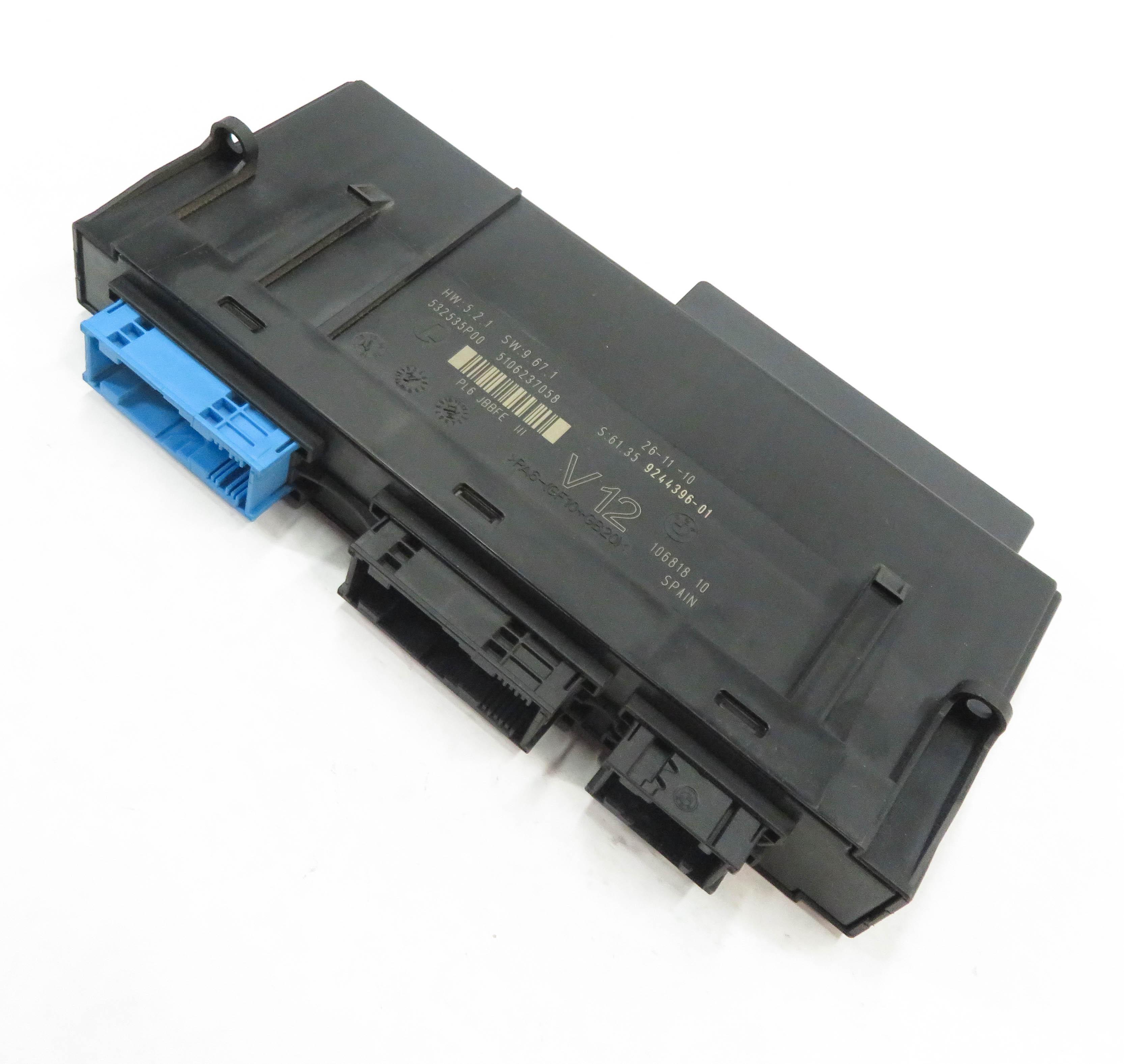 2010-2011 BMW 528i 535i 550i 535iGT 550iGT (F07 F10) MAIN BODY CONTROL MODULE — exact item pictured