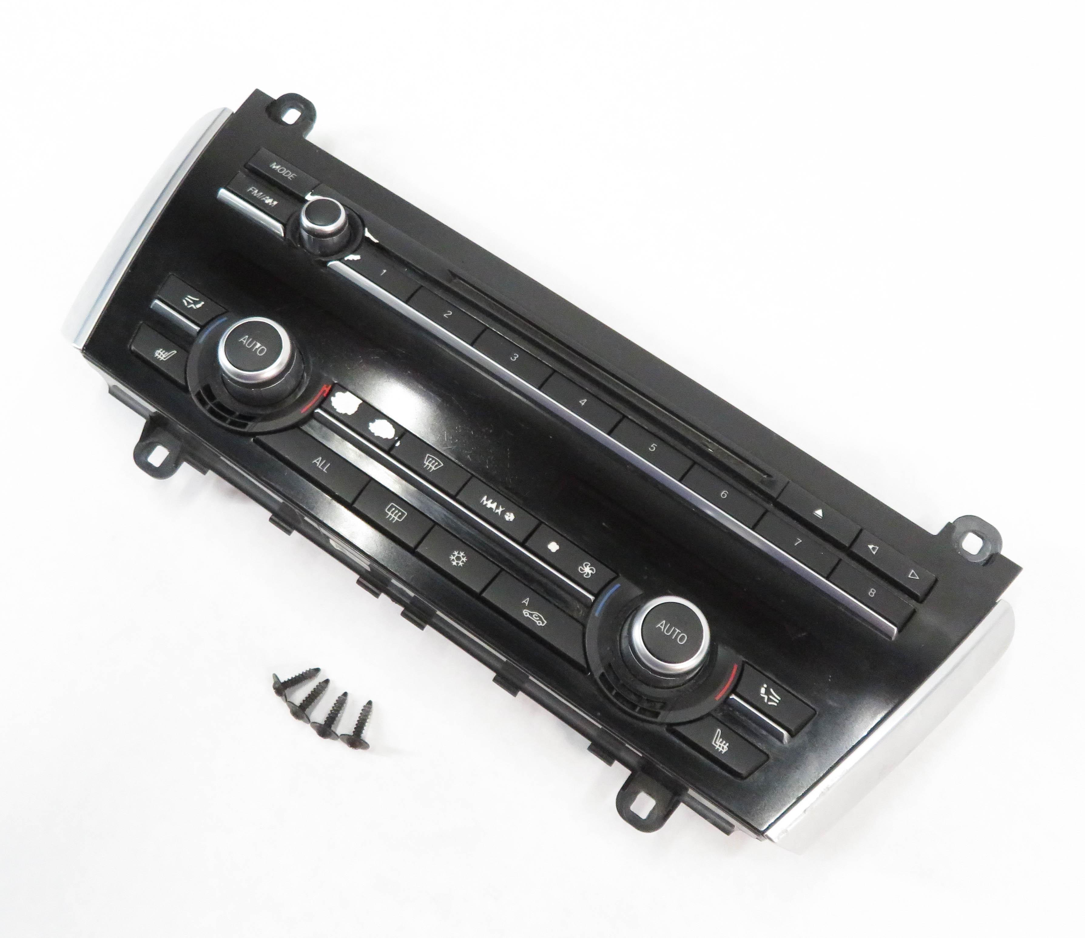 09-13 BMW 740i 750i 760i B7 (F01 F07 F10) HEATER A/C CLIMATE TEMPERATURE CONTROL — exact item pictured