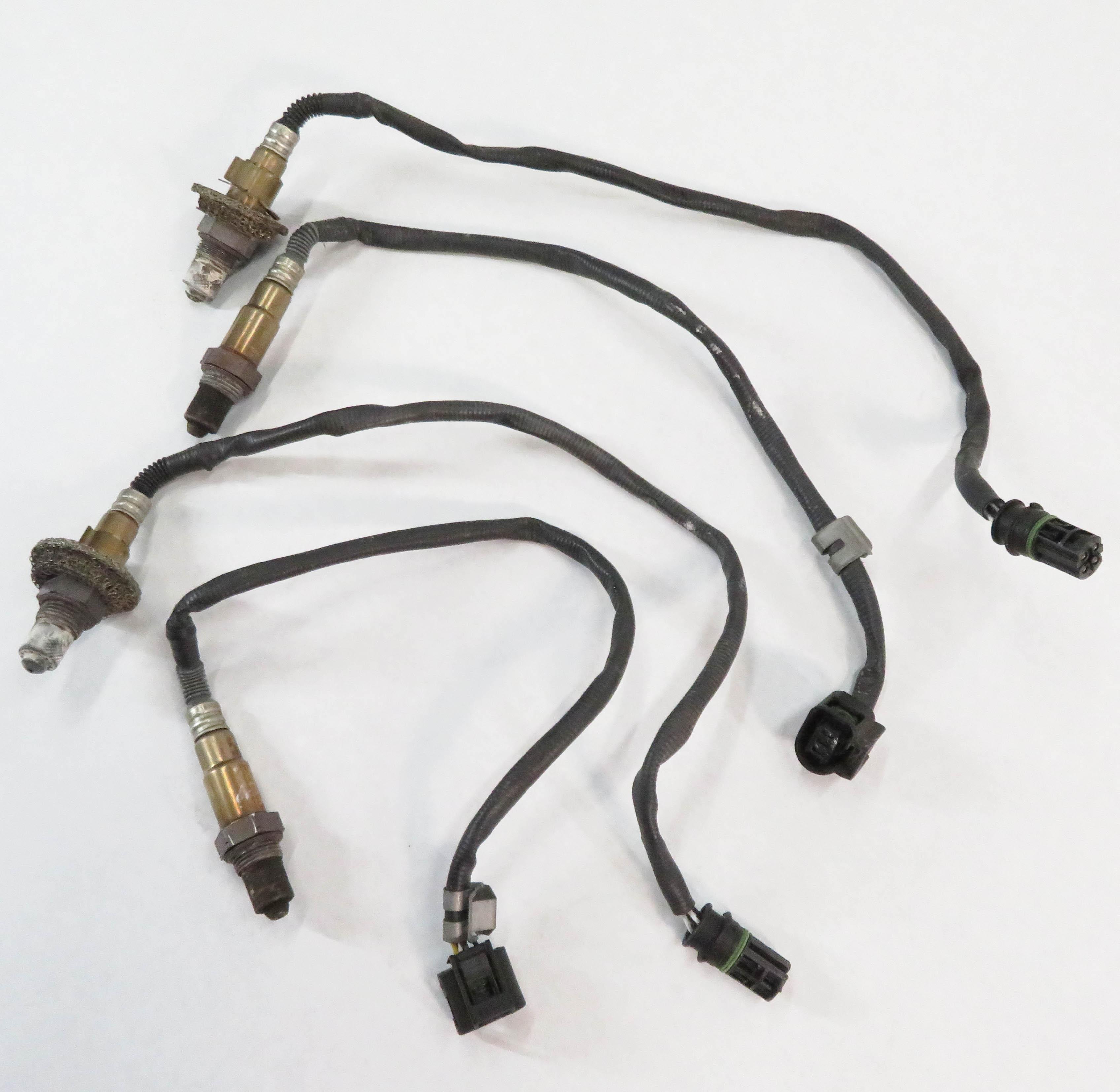 2011 BMW 550iGT (F07) 4.4L N63 PRE/POST CAT O2 OXYGEN LAMBDA PROBE SENSOR SET-4 — exact item pictured