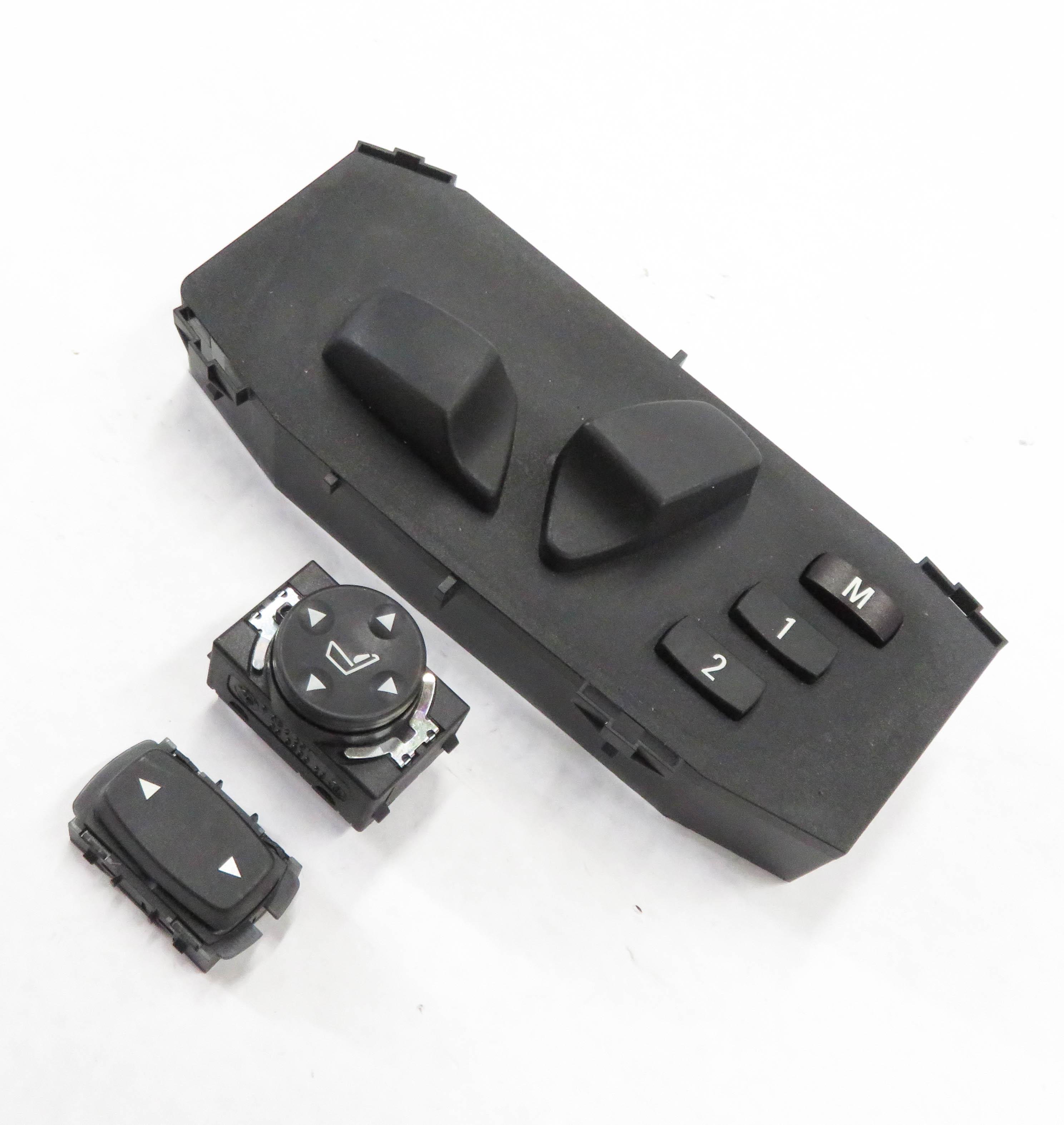 2011 BMW X3 (F25) LEFT FRONT DRIVER POWER MEMORY SEAT ADJUSTMENT SWITCH — exact item pictured