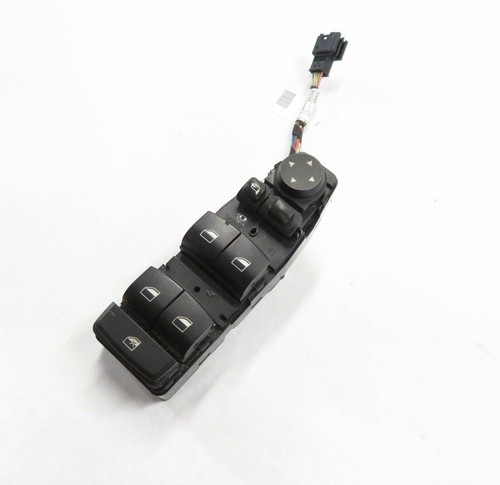 10-19 BMW 528i 535i 550i 650i M5 M6 X3 (F10 F12 F25) DRIVER P-FOLD WINDOW SWITCH — exact item pictured