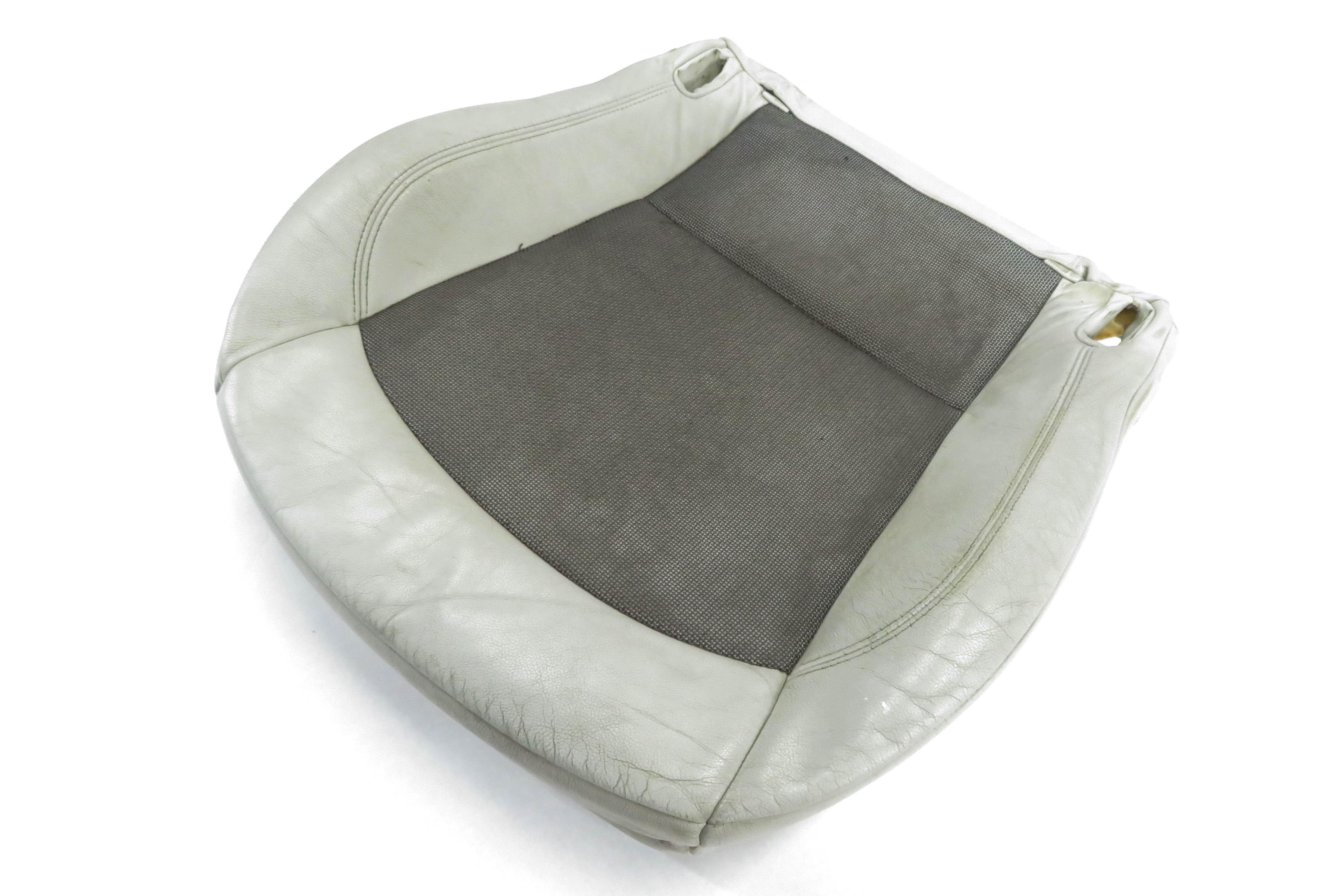 2003 BMW Z4 (E85) LEFT FRONT DRIVER LOWER BOTTOM HEATED SEAT CUSHION (GRAY) — exact item pictured