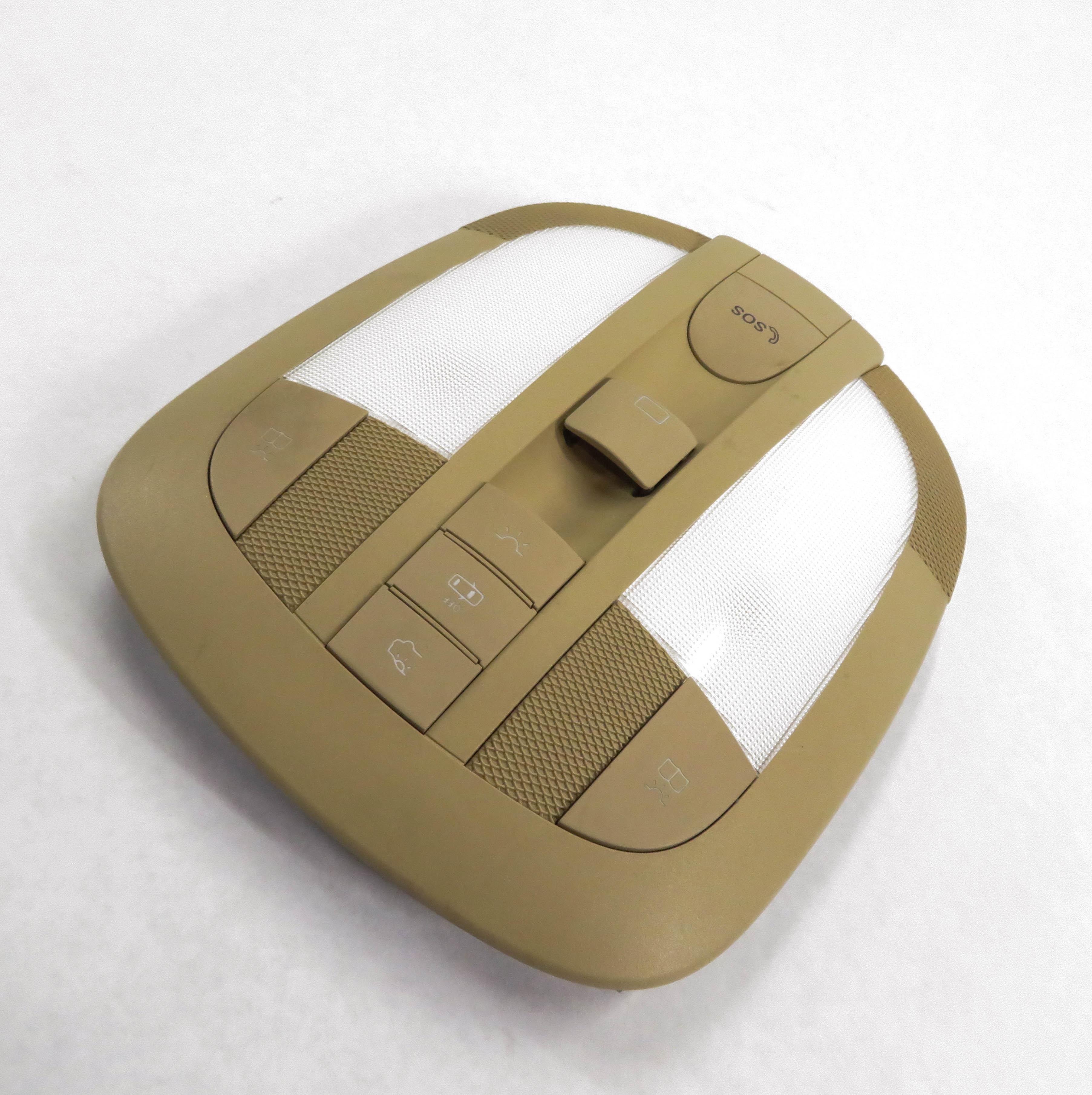 2012 MERCEDES BENZ GL350 (X164) FRONT MAP READING COURTESY LIGHT LAMP (BEIGE) — exact item pictured