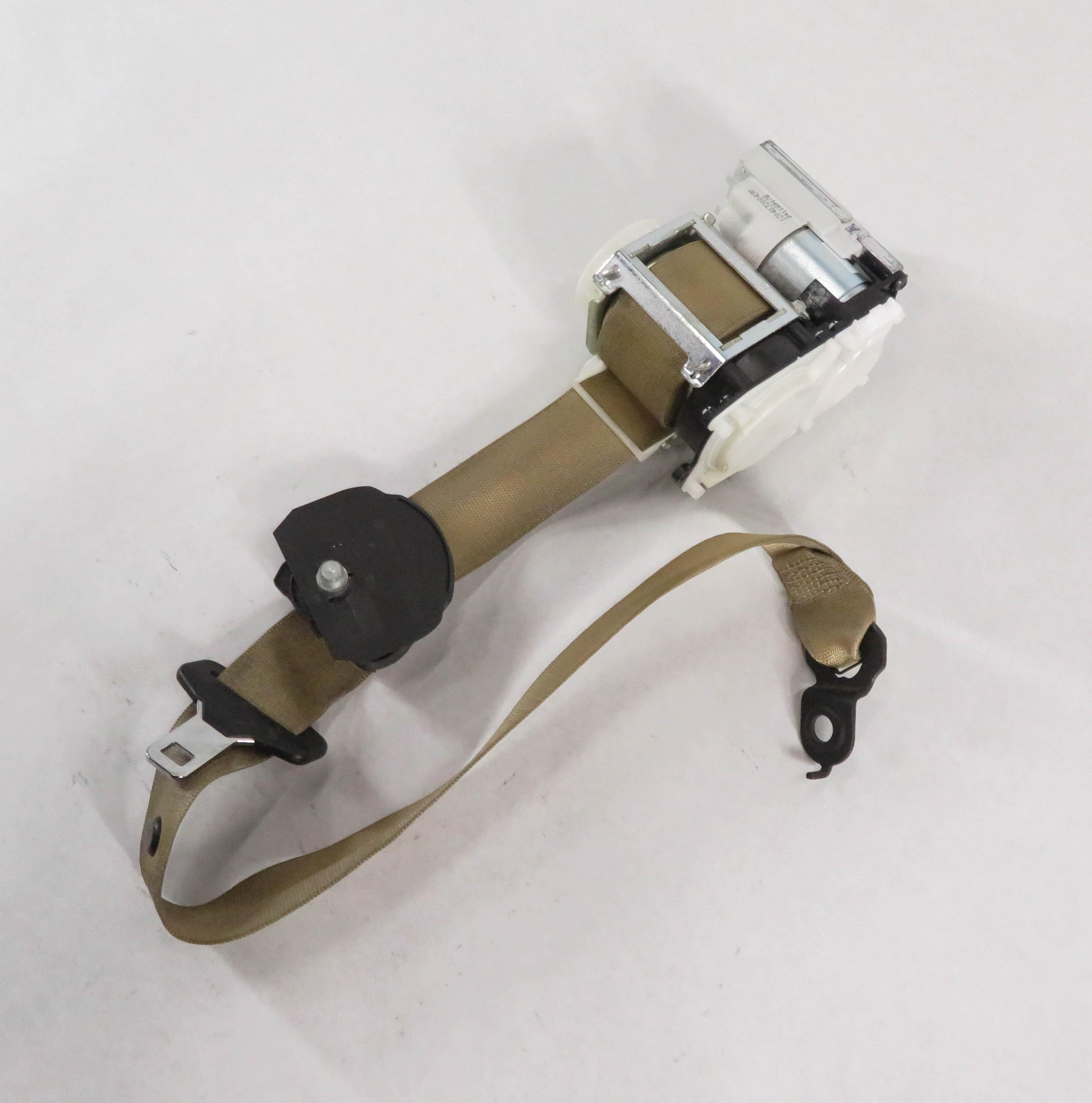 10-12 MB GL350 GL450 GL550 (X164) LEFT FRONT DRIVER SEATBELT RETRACTOR (BEIGE) — exact item pictured