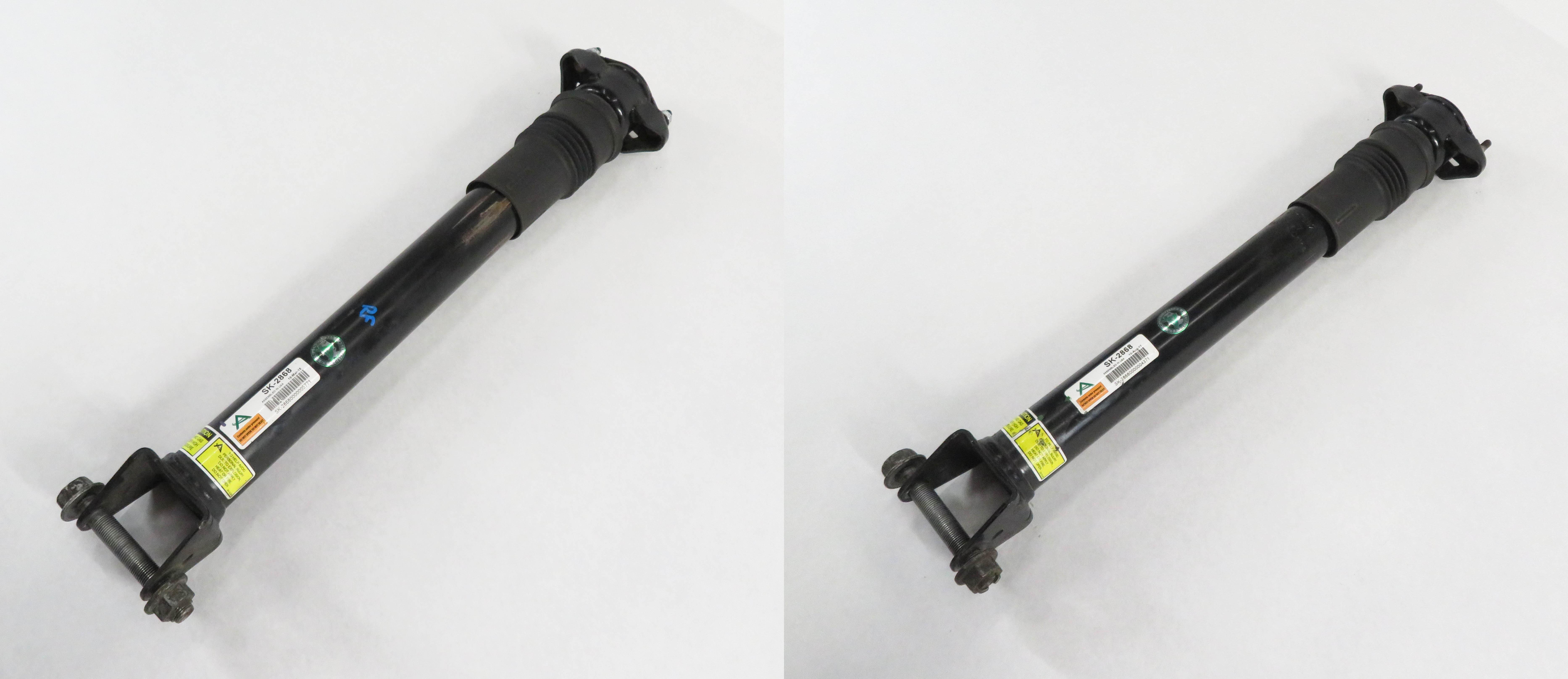 2012 MERCEDES GL350 (X164) LEFT & RIGHT REAR SUSPENSION SHOCK STRUT SET-2 — exact item pictured