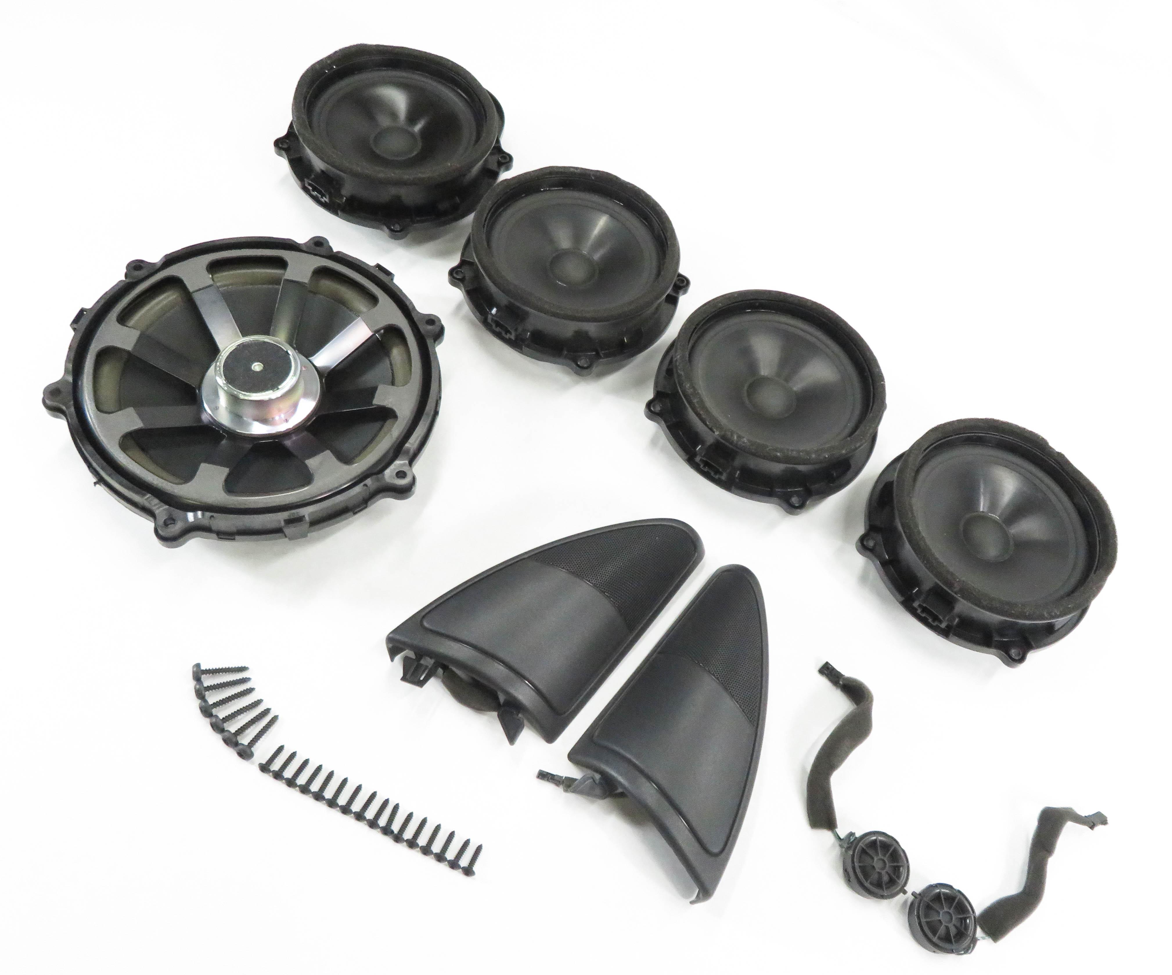 2011 RANGE ROVER SPORT (L320) RADIO STEREO SUBWOOFER TWEETER SPEAKER SET-9 — exact item pictured