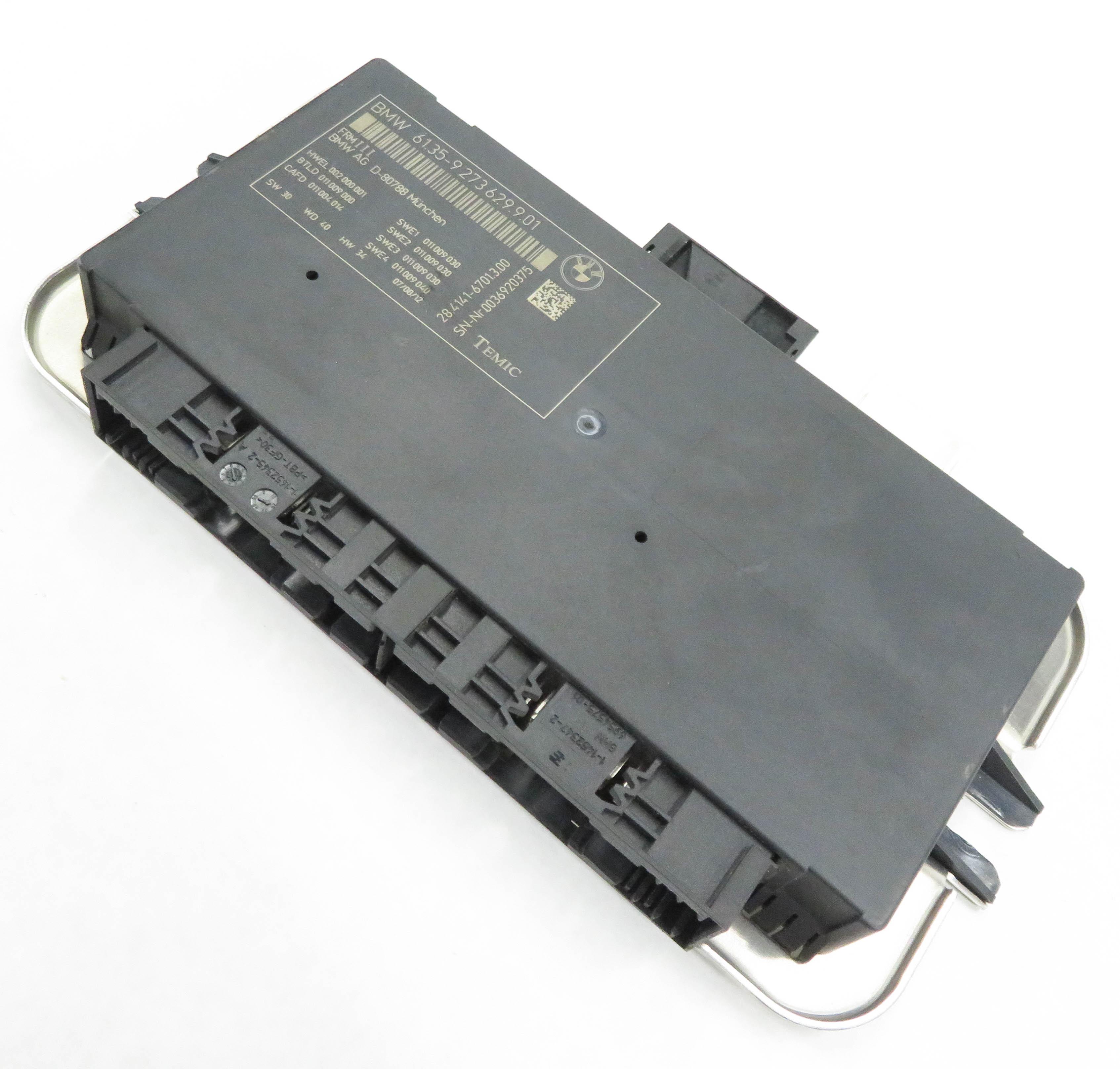 2010-2017 BMW 528i 535i 550i 650i 750i M5 X3 X4 BODY LIGHT POWER CONTROL MODULE — exact item pictured