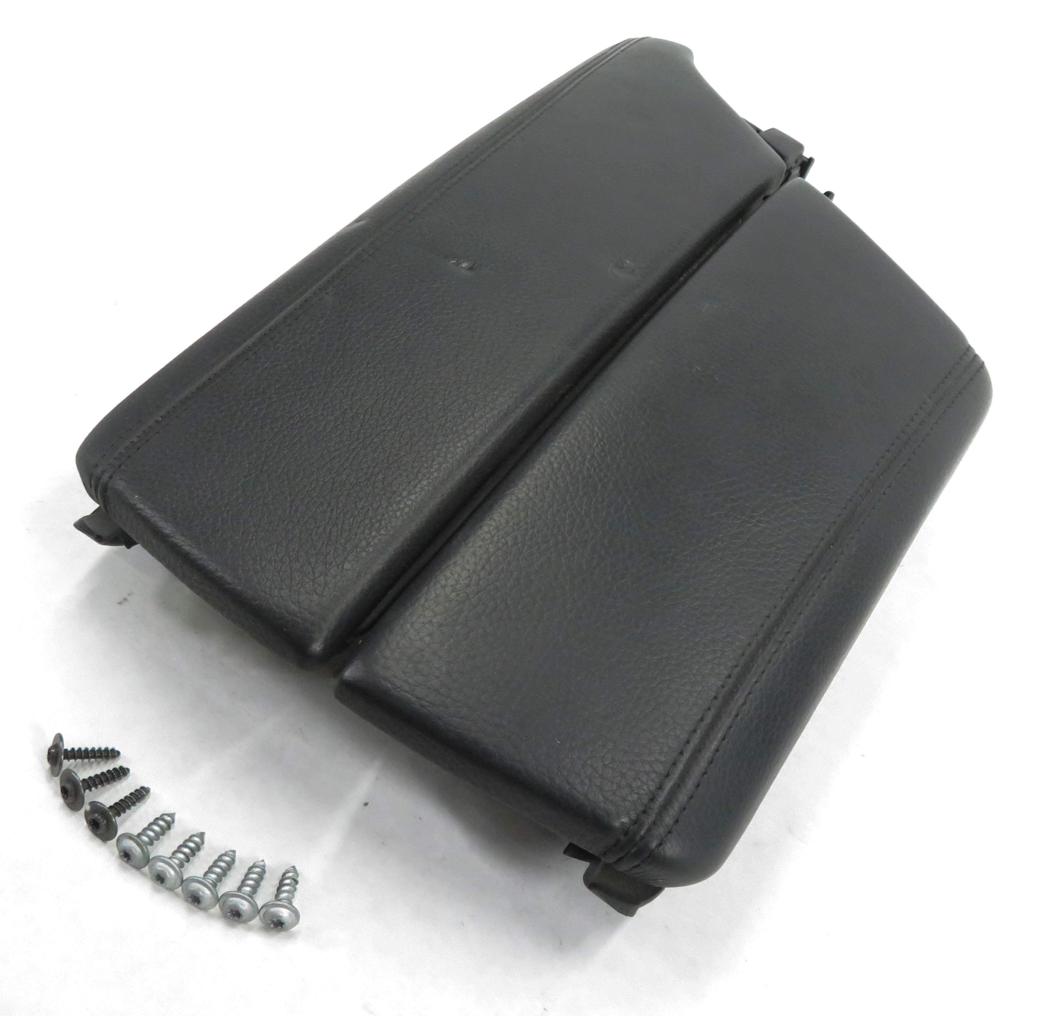 12-16 BMW 528i 535i 550i ACTIVEHYBRID 5 (F10) CENTER CONSOLE ARM REST (BLACK) — exact item pictured