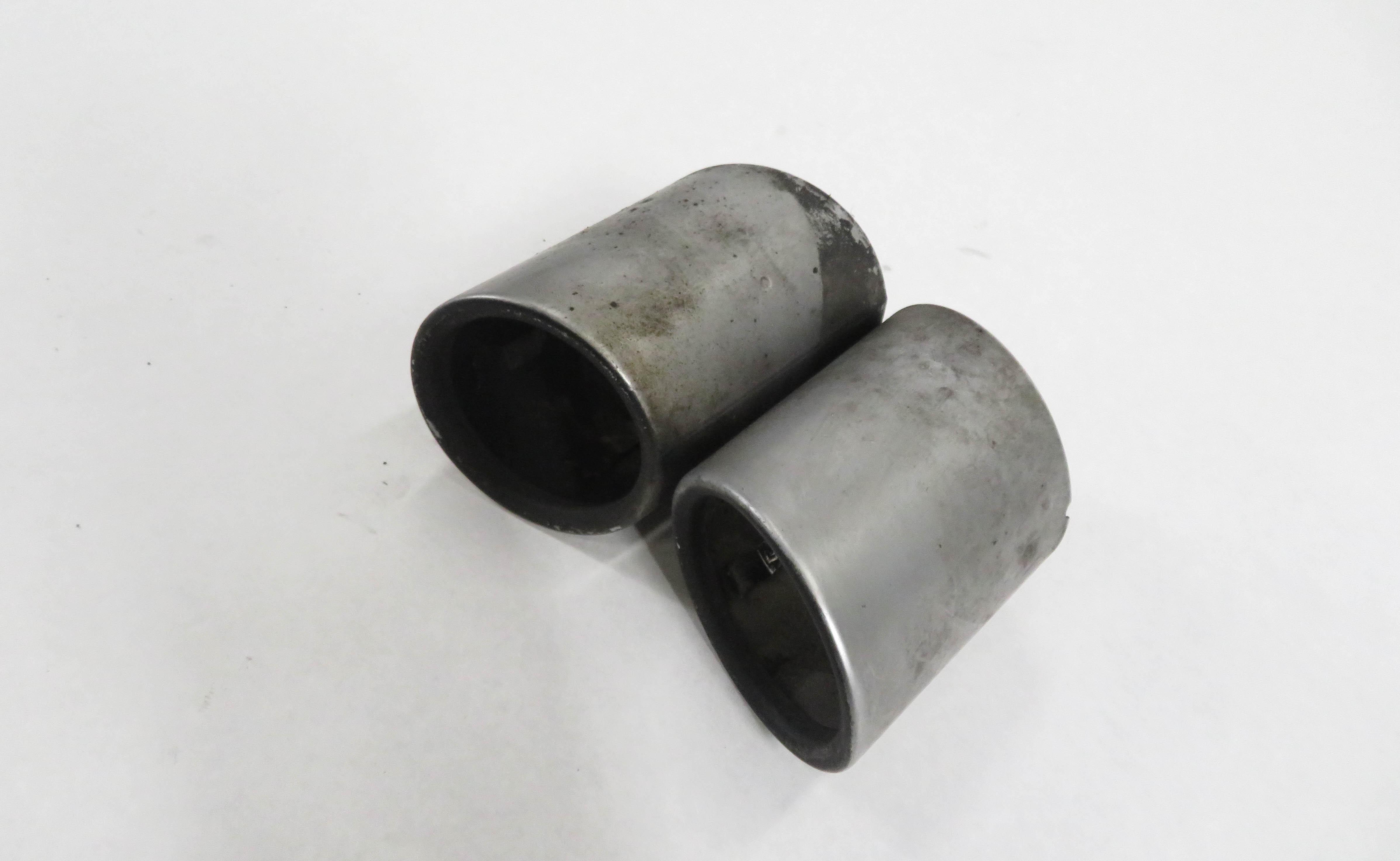 2013 BMW ACTIVEHYBRID 5 - MUFFLER PIPE TRIM EXHAUST TIP SET-2 — exact item pictured