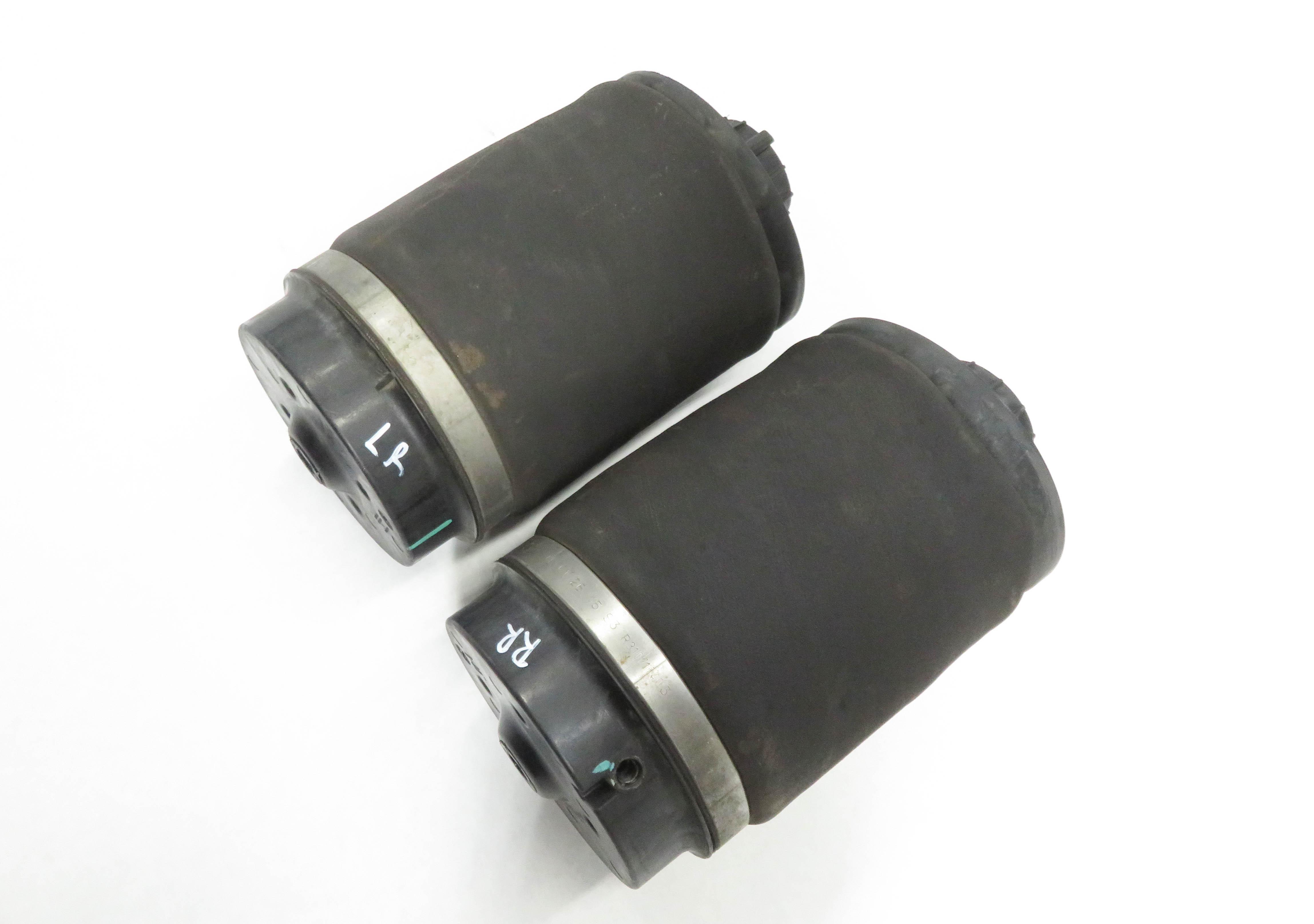 2010 MERCEDES BENZ GL450 (X164) LEFT & RIGHT REAR SUSPENSION AIR SPRING SET-2 — exact item pictured