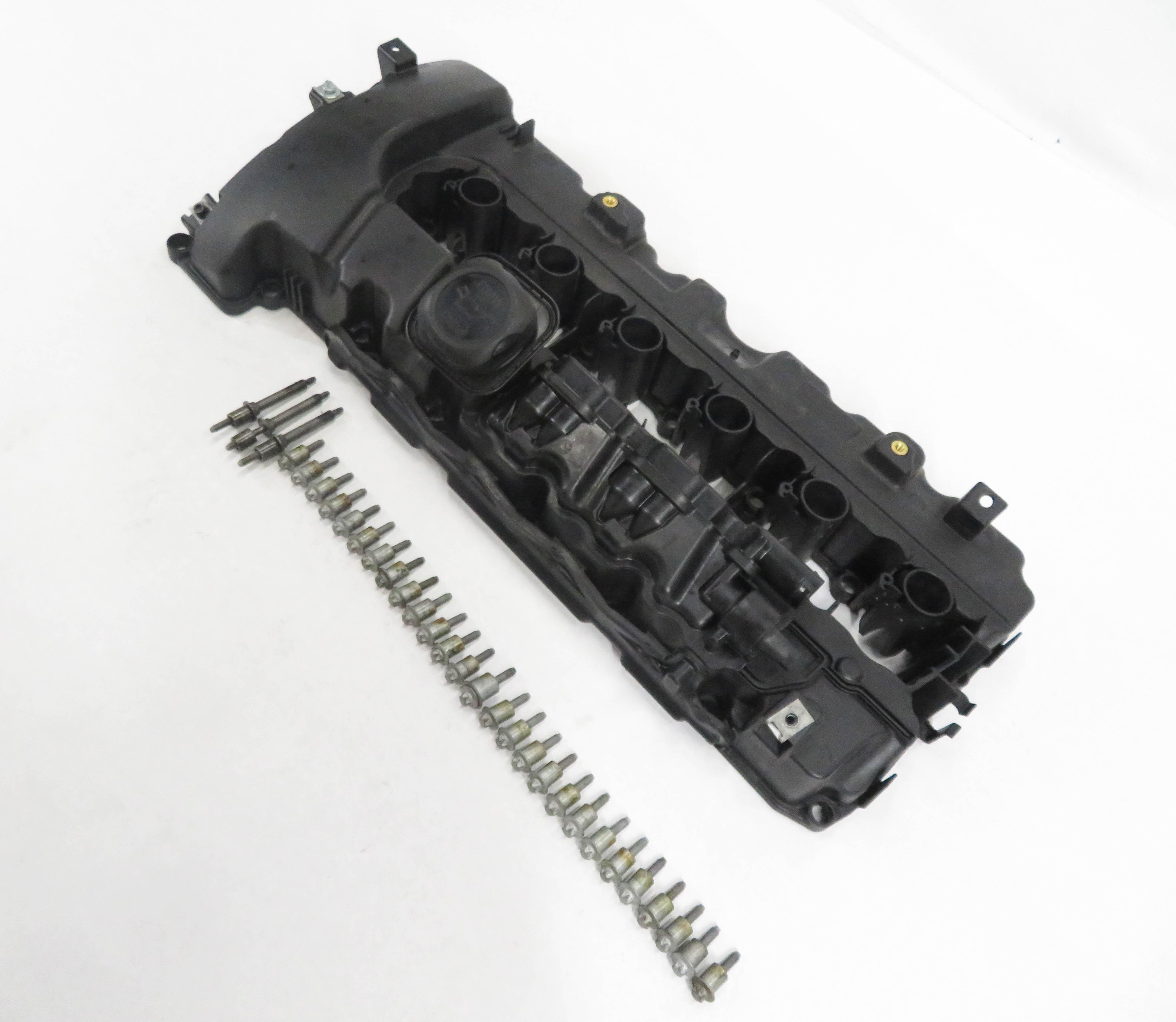 07-16 BMW 335i 535i 740i X6 Z4 (E60 E90) 3.0L N54 TWIN TURBO ENGINE VALVE COVER — exact item pictured