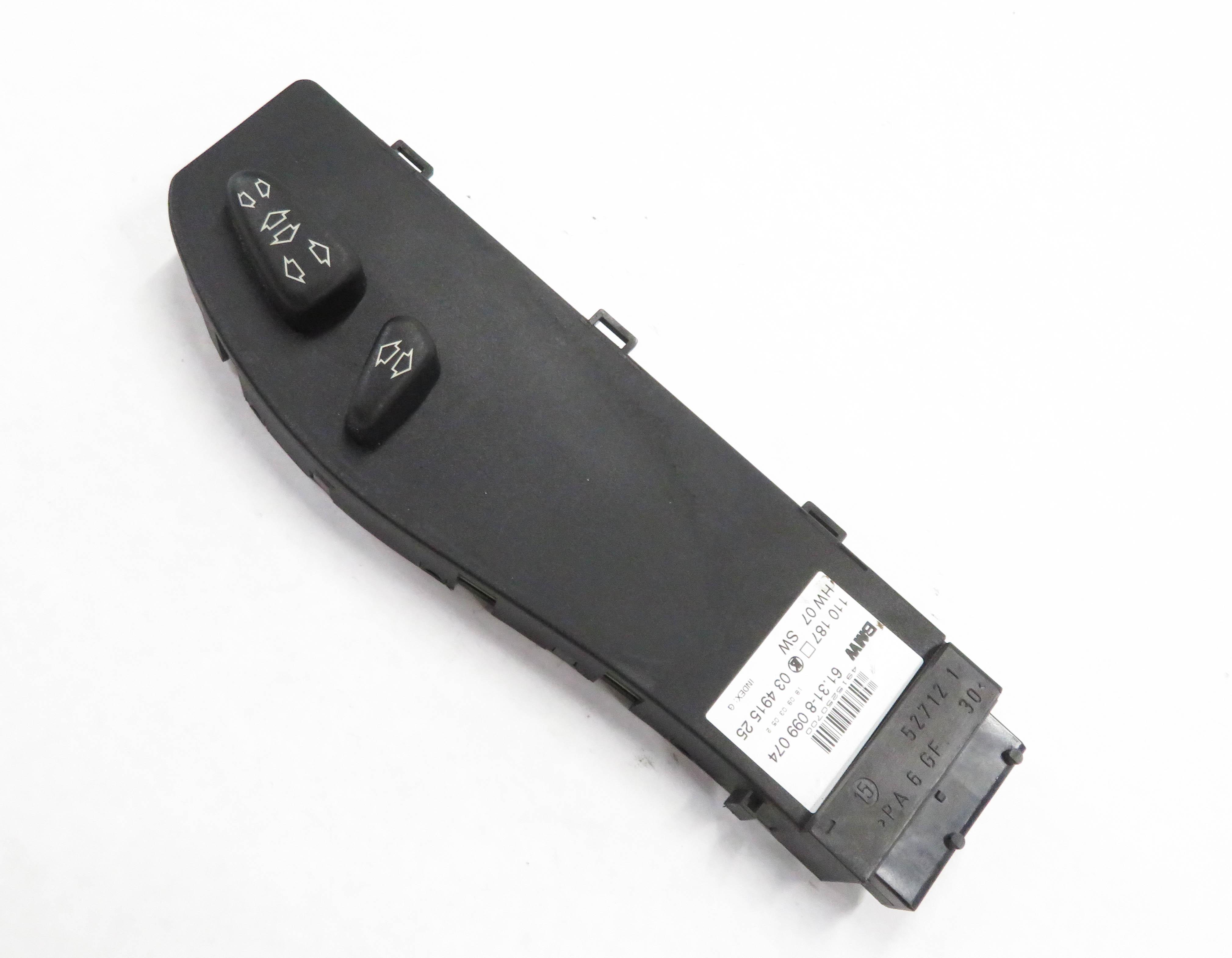 2004 BMW X5 (E53) RIGHT FRONT PASSENGER POWER SEAT ADJUST ADJUSTMENT SWITCH — exact item pictured