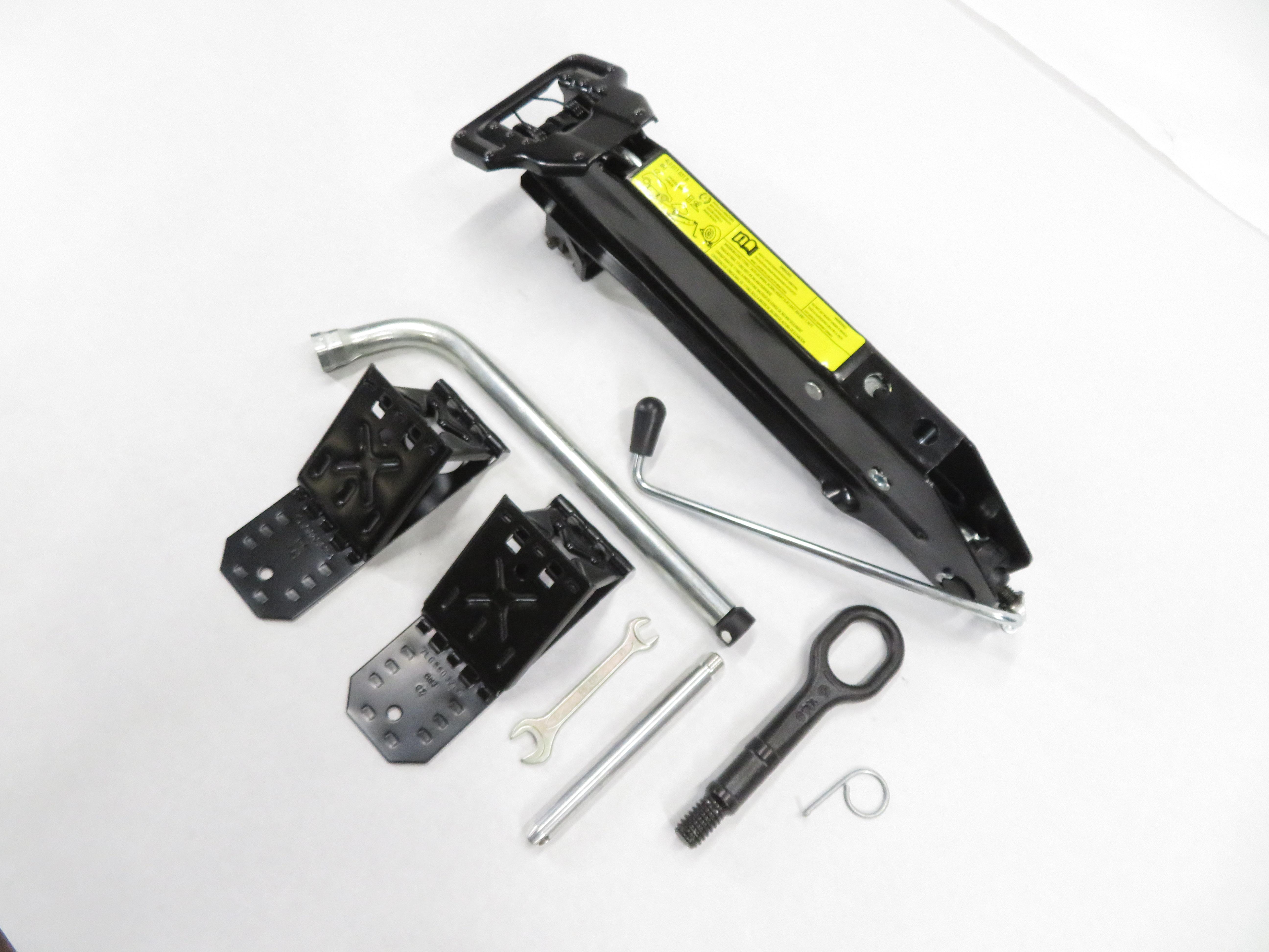 2013 AUDI Q7 (4L) SPARE TIRE CAR LIFT JACK LUG WRENCH TOW HOOK TOOK SET-7 — exact item pictured