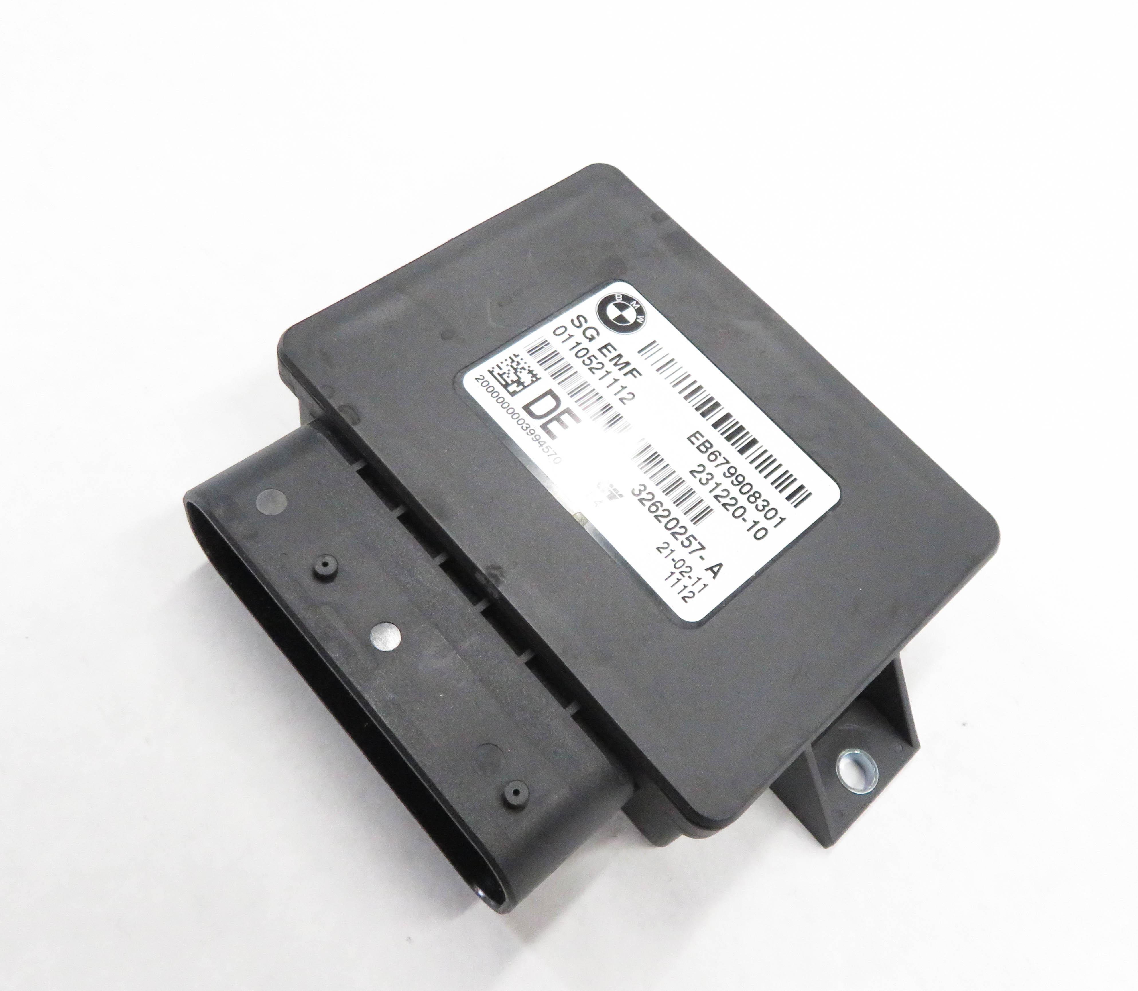 11-19 BMW 528i 535i 550i 640i 650i M5 M6 X3 X4 - PARKING BRAKE CONTROL MODULE — exact item pictured