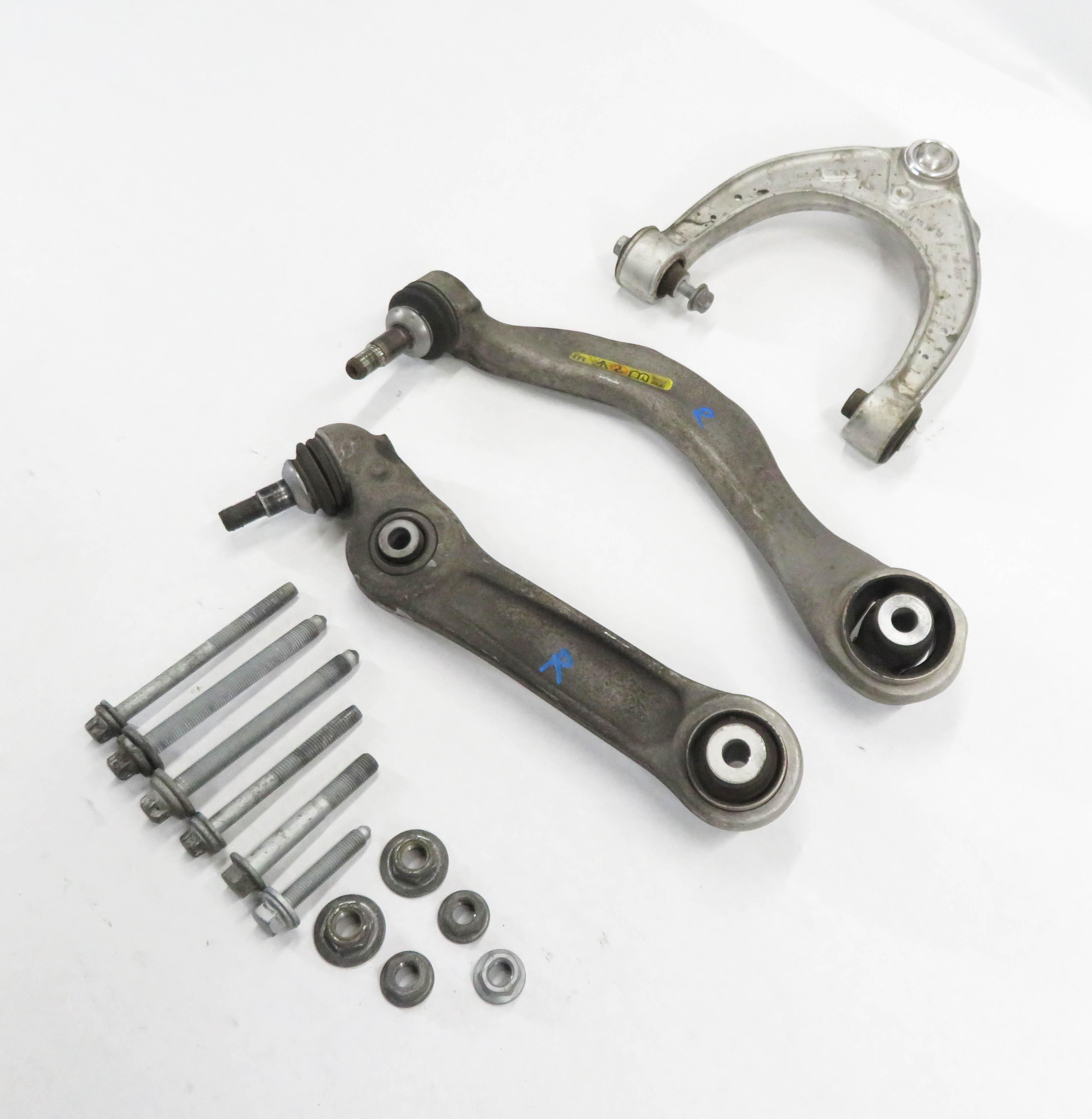 11-19 BMW 528i 535i 550i 640i 650i (F06 F10) RWD RIGHT FRONT CONTROL ARM SET-3 — exact item pictured