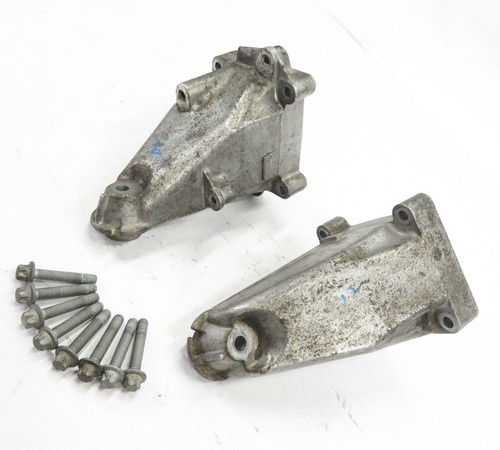 2013 MERCEDES BENZ C250 (W204) 1.8L TURBO M271 MOTOR - ENGINE BRACKET SET-2 — exact item pictured