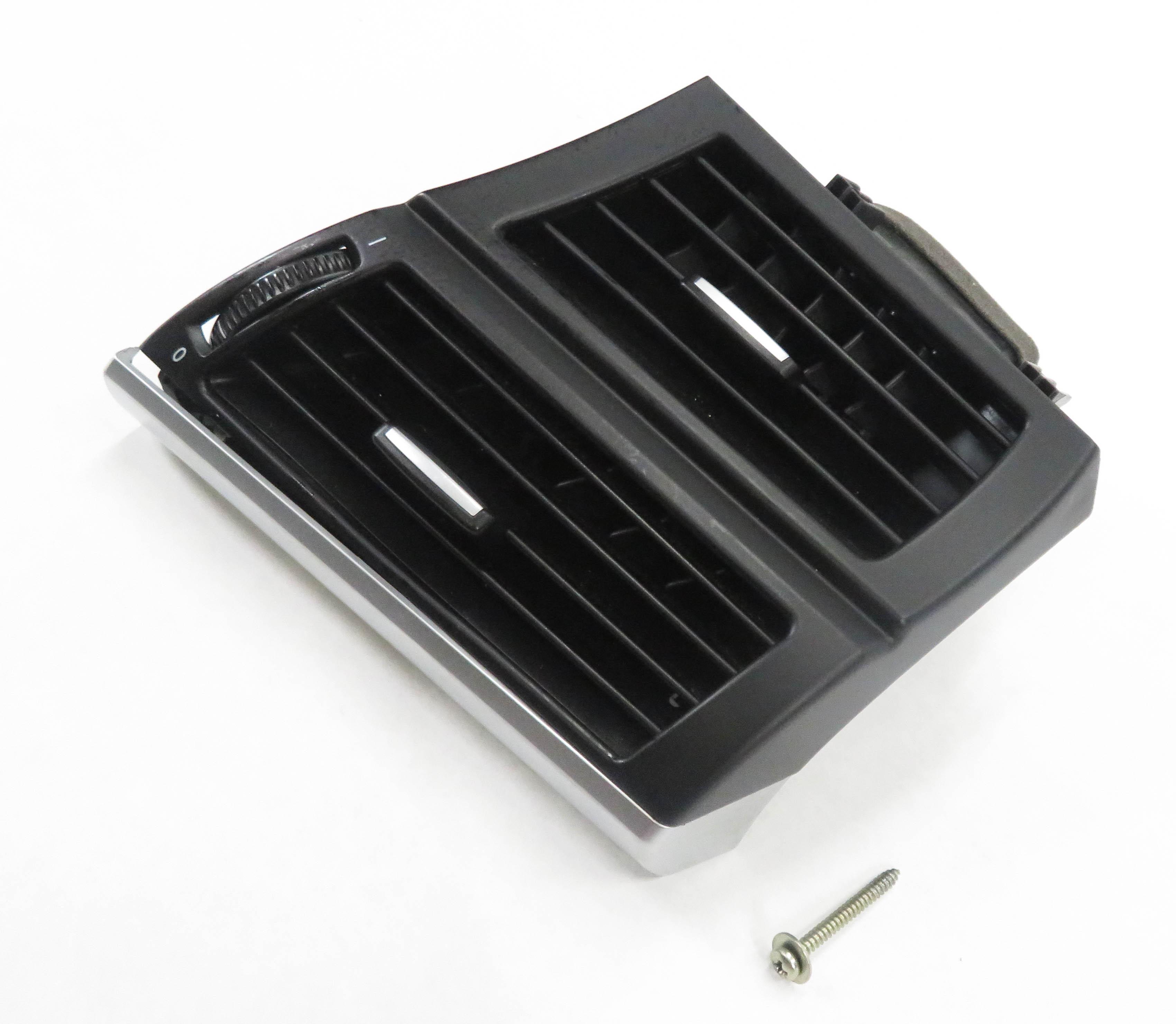 2009 BMW X5 (E70) RIGHT FRONT PASSENGER DASH HEATER A/C AIR VENT w/ SILVER STRIP — exact item pictured