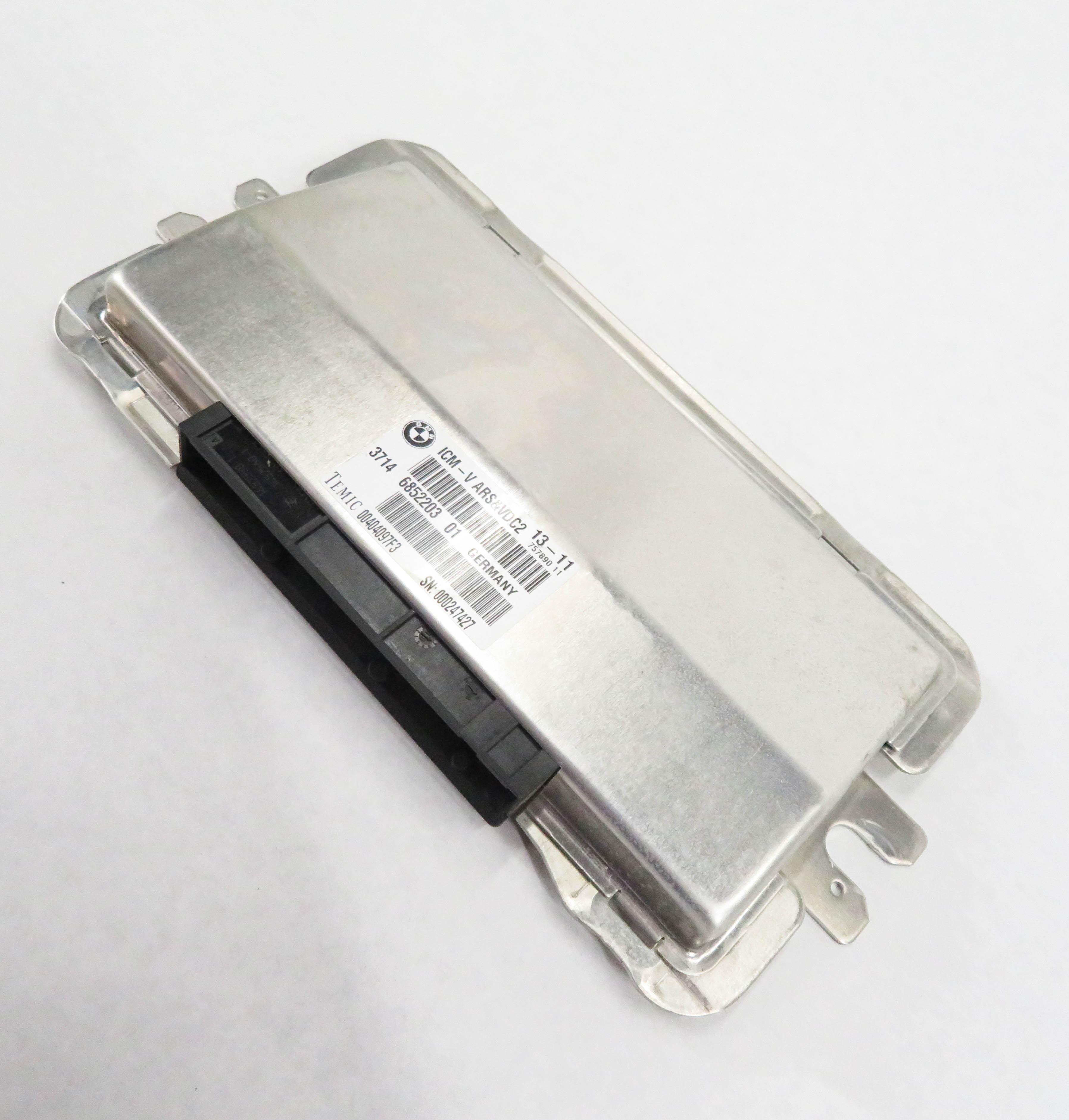 2011 BMW 550i (F10) VDC SUSPENSION CONTROL MODULE COMPUTER ICM-V ARS & VDC 2 — exact item pictured