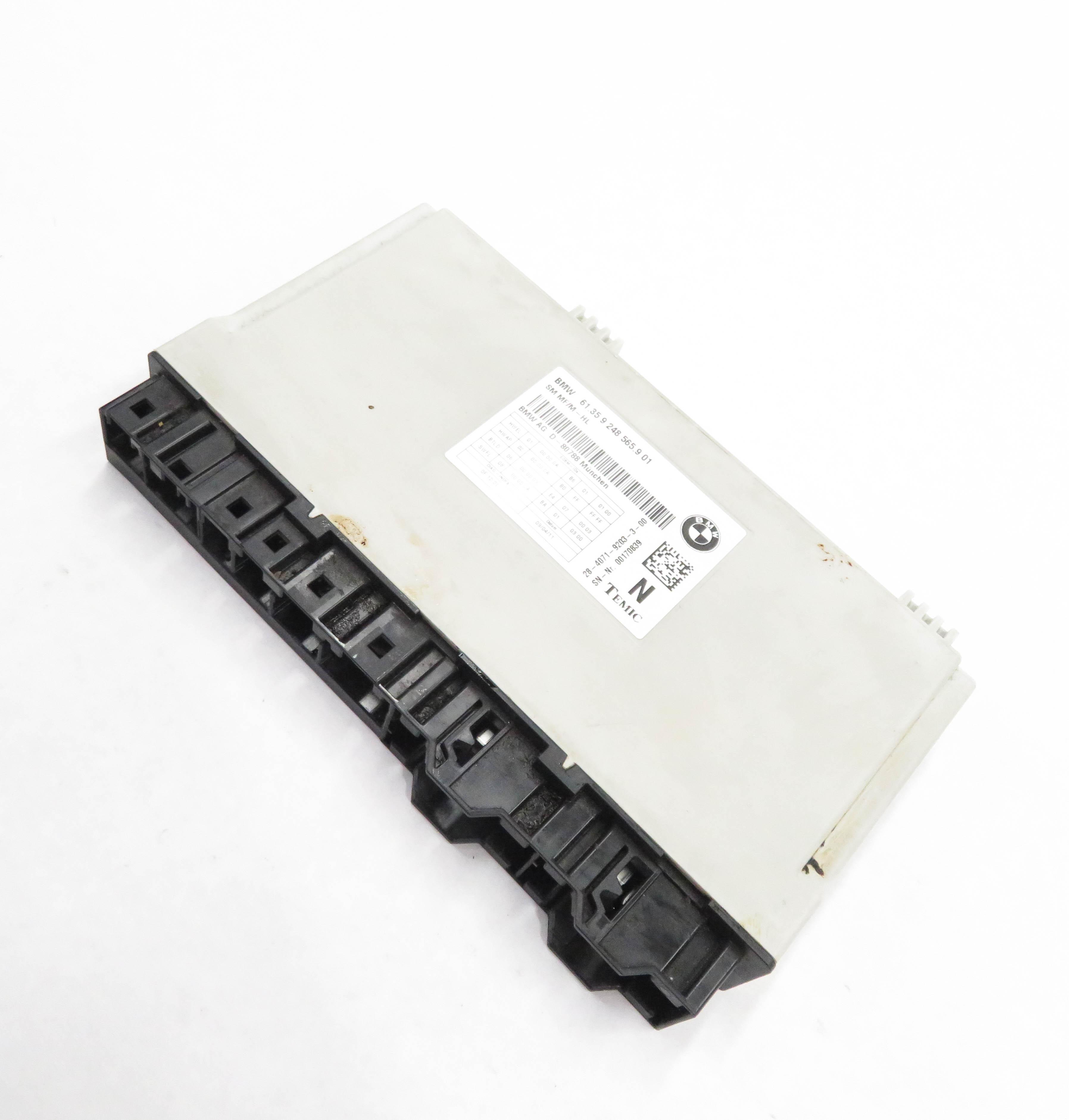 10-17 BMW 528i 535i 550i 650i 740i 750i 760i F10 F01 COMFORT MEMORY SEAT MODULE — exact item pictured