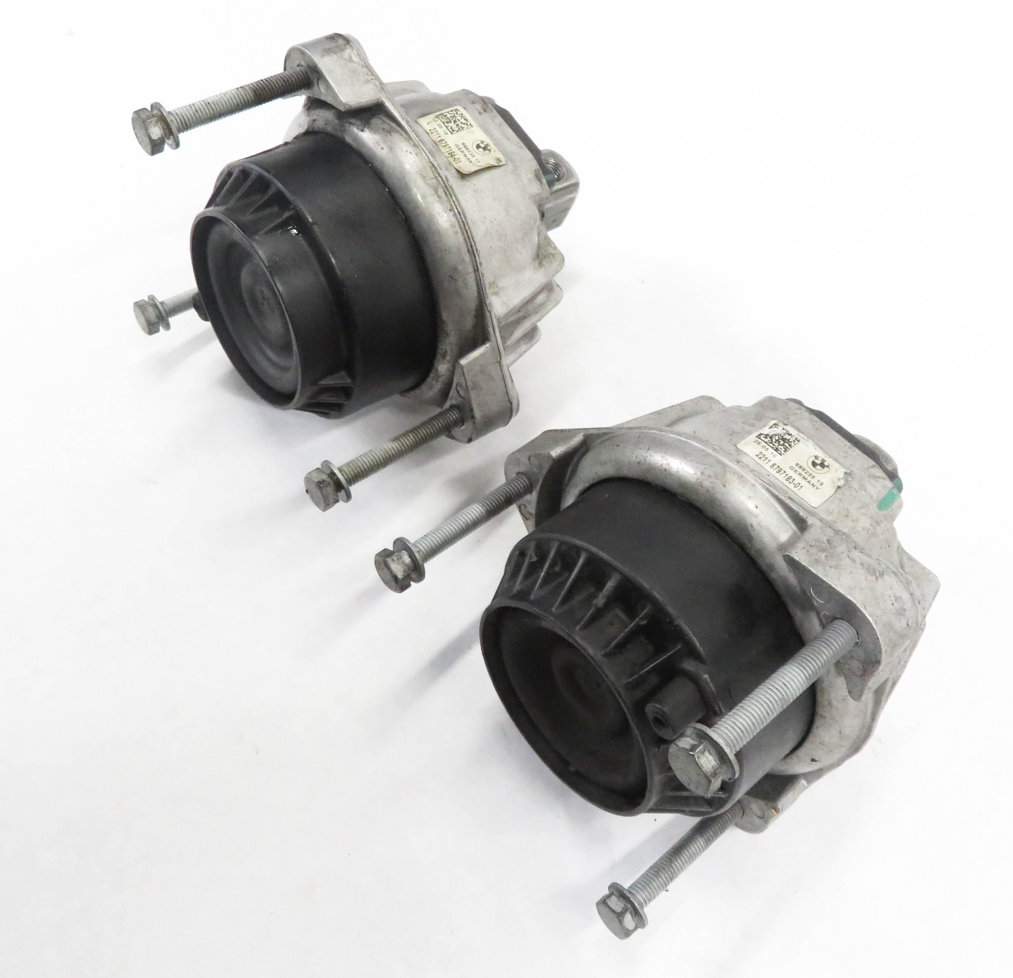 2011 BMW ACTIVE HYBRID 7 (F04) 4.4L N63 LEFT & RIGHT MOTOR MOUNT SET-2 — exact item pictured