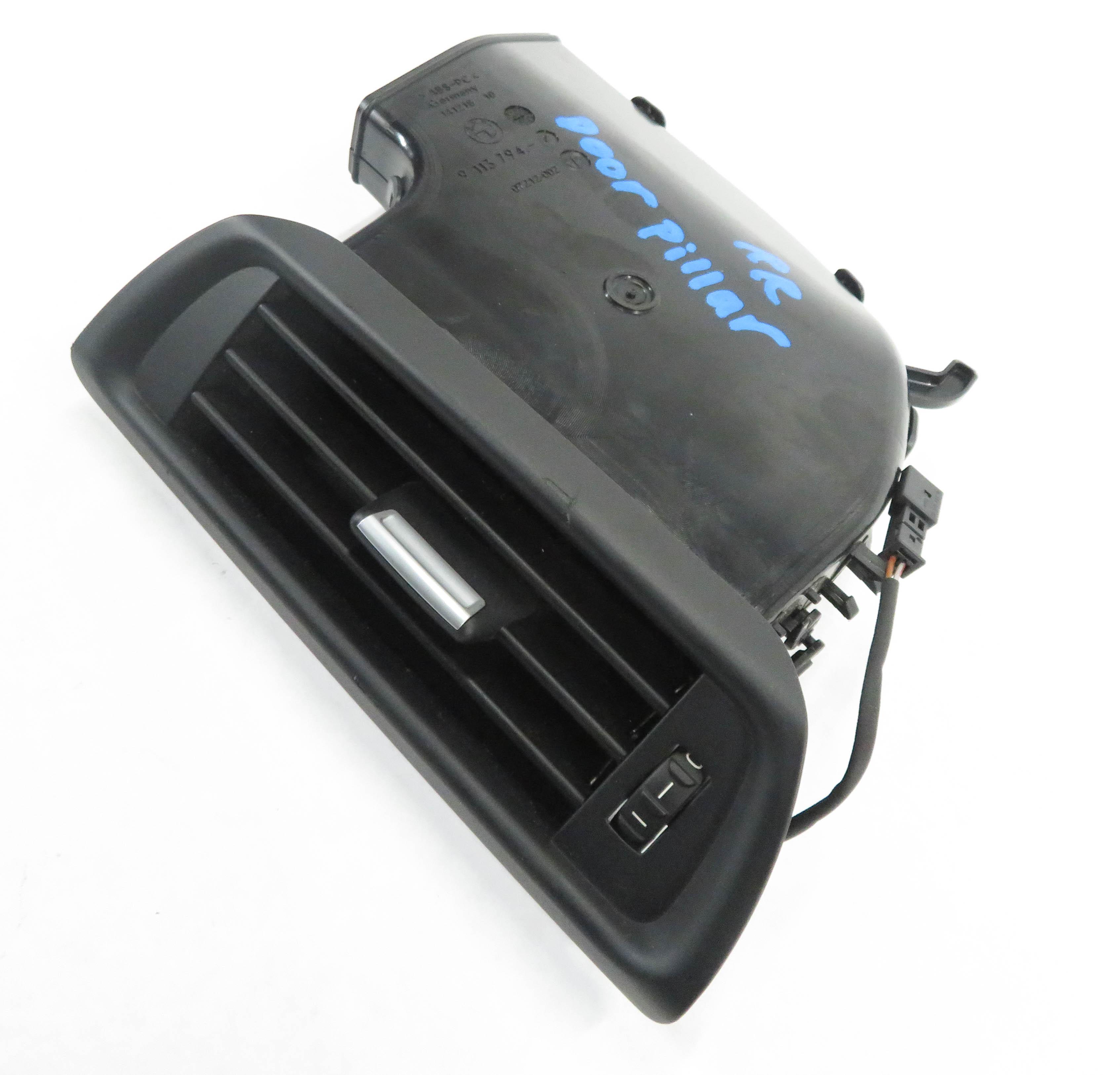 2011 BMW ACTIVE HYBRID 7 (F04) RIGHT REAR PILLAR HEATER A/C AIR VENT (BLACK) — exact item pictured