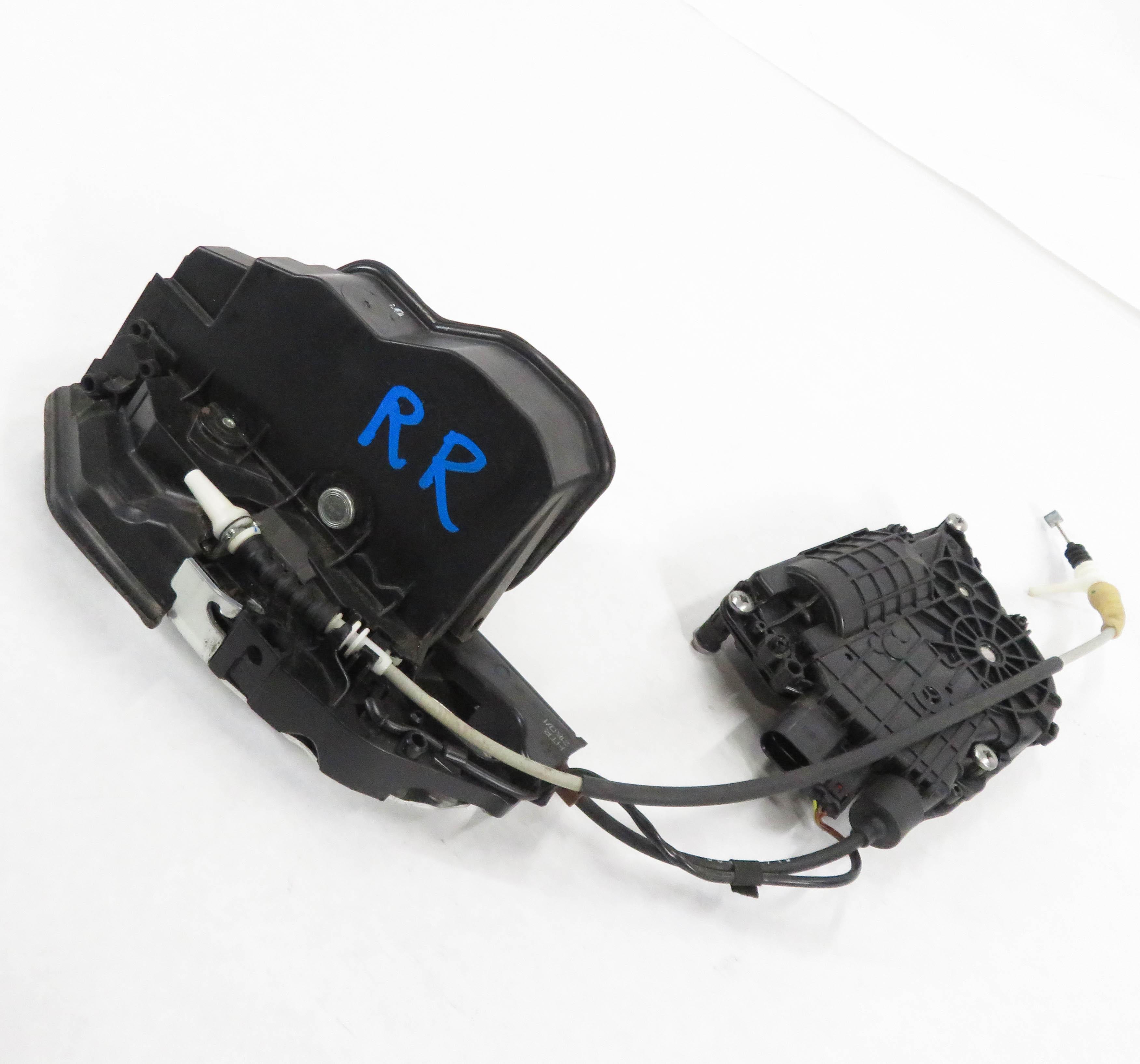 2011 BMW ACTIVE HYBRID 7 (F04) RIGHT REAR SOFT CLOSE DOOR LOCK LATCH ACTUATOR — exact item pictured