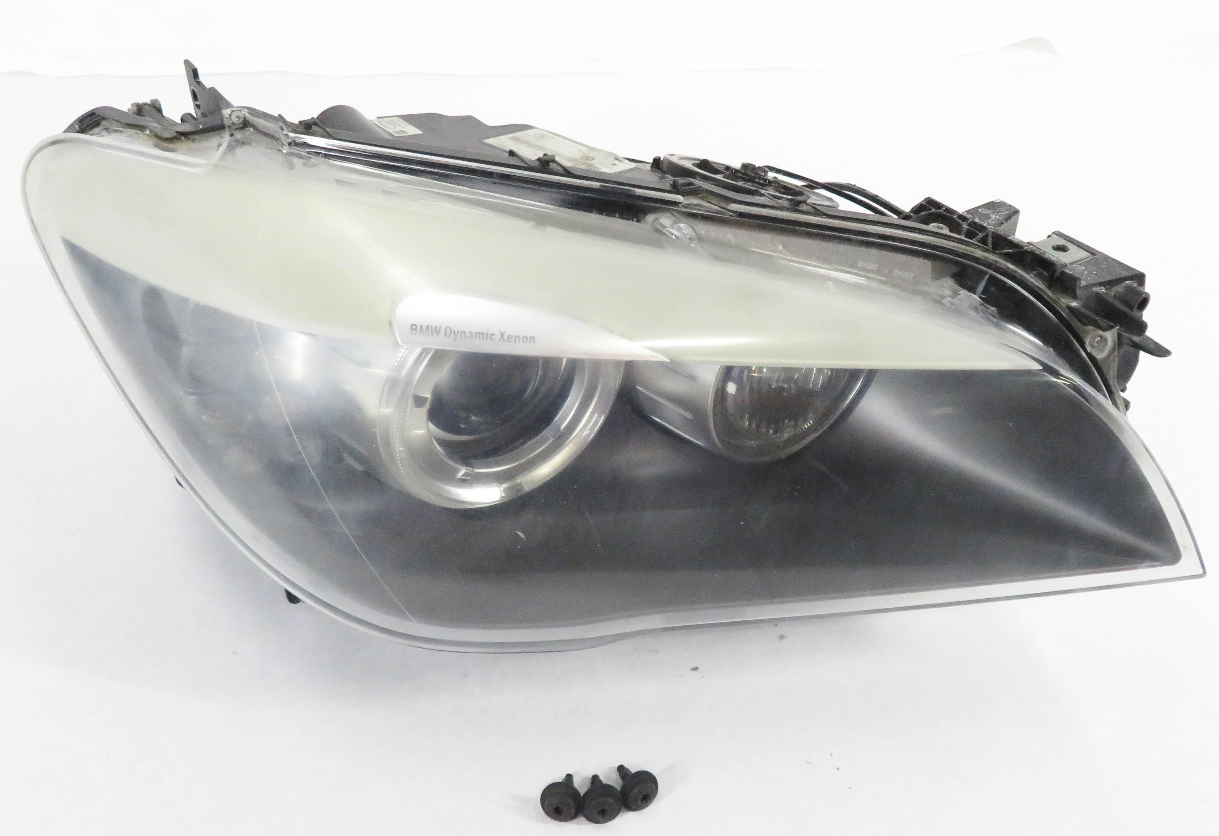 09-12 BMW 740i 750i 760i B7 (F01) RIGHT PASSENGER ADAPTIVE XENON HEADLIGHT LAMP — exact item pictured