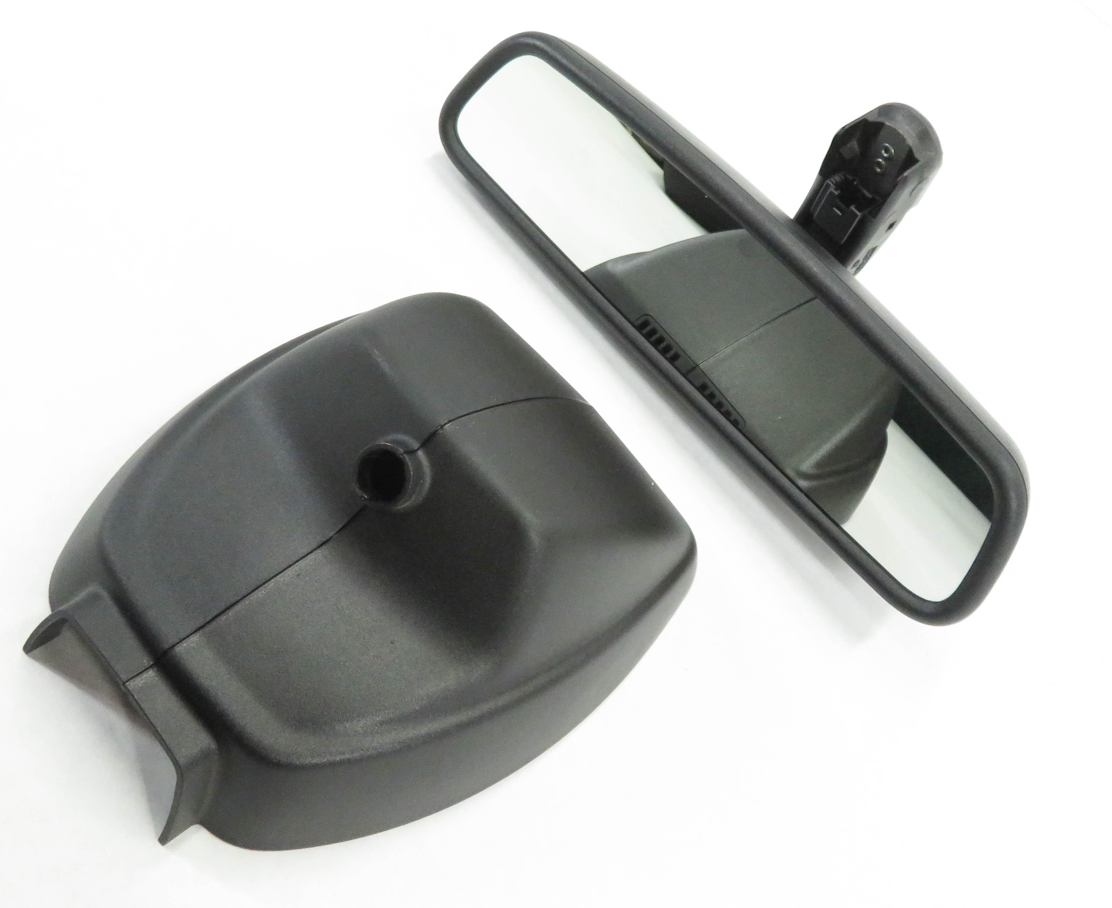 2009 BMW 750i (F01) INTERIOR AUTODIM REAR VIEW MIRROR w/ HOMELINK — exact item pictured