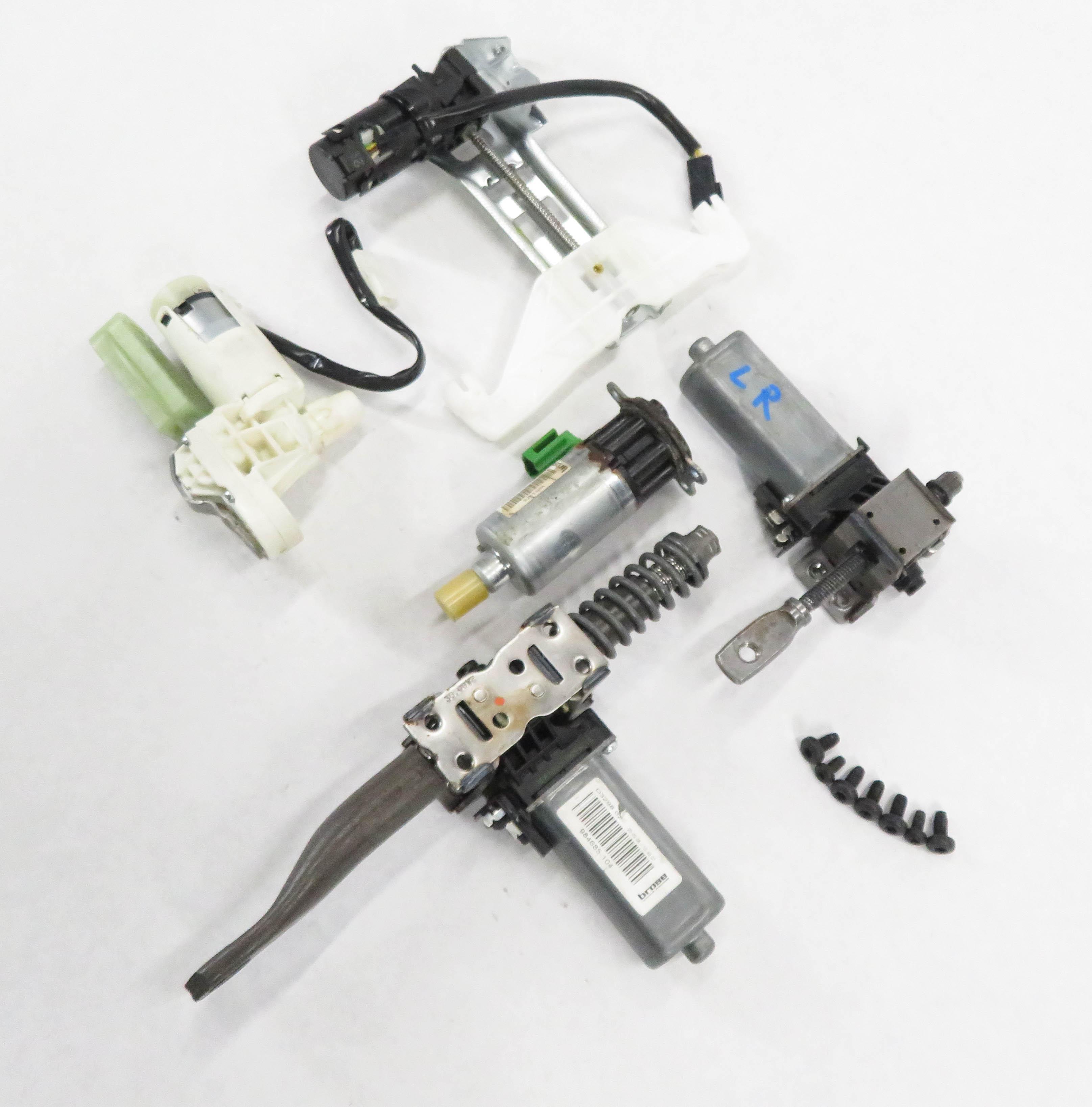 2009 BMW 750i (F01) LEFT REAR COMFORT SEAT ADJUSTMENT MOTOR SET-5 — exact item pictured