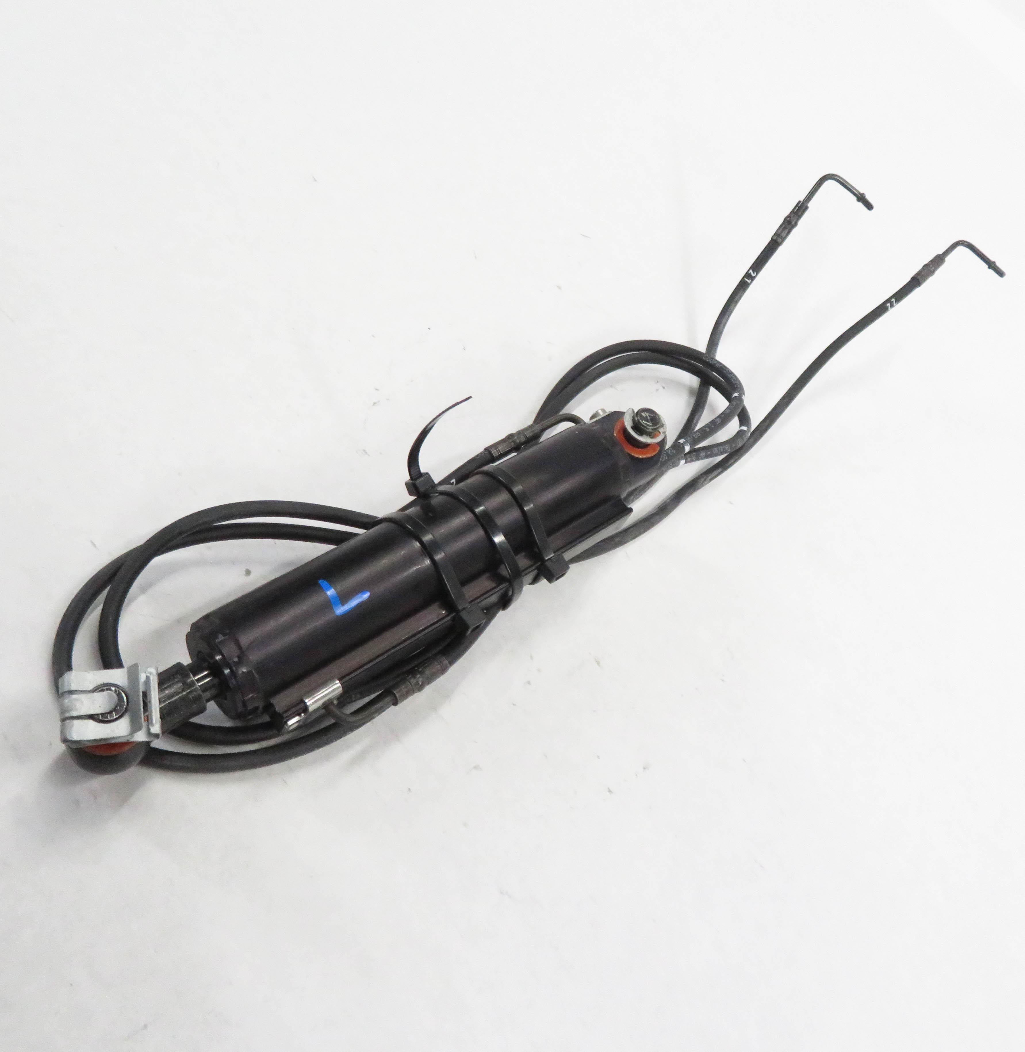 2007 BMW 328i (E93) CONVERTIBLE TOP LEFT HYDRAULIC RAM w/ LINES — exact item pictured