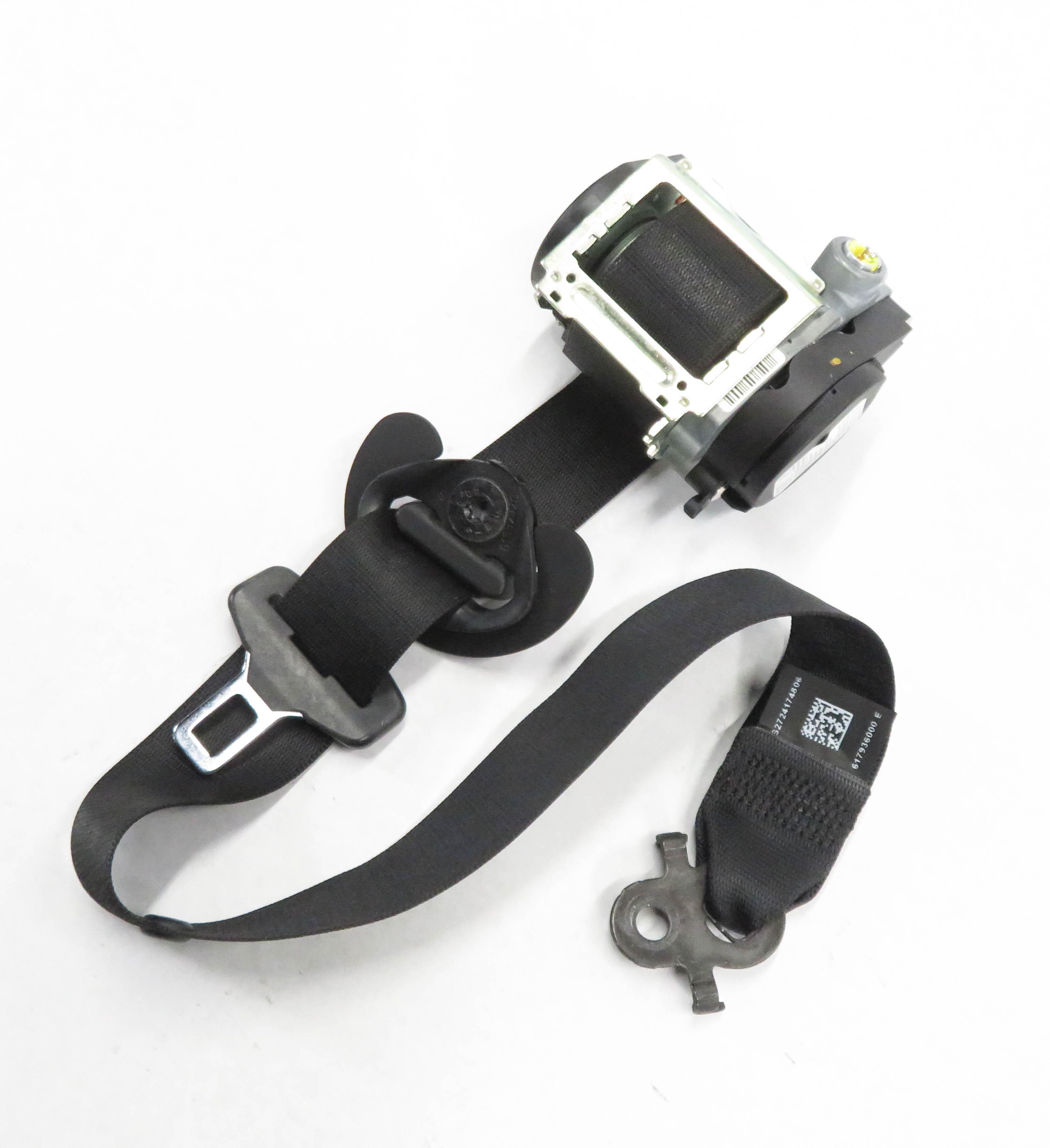 2012 BMW 528i 535i 550i M5 (F10) RIGHT FRONT PASSENGER SEATBELT RETRACTOR BLACK — exact item pictured