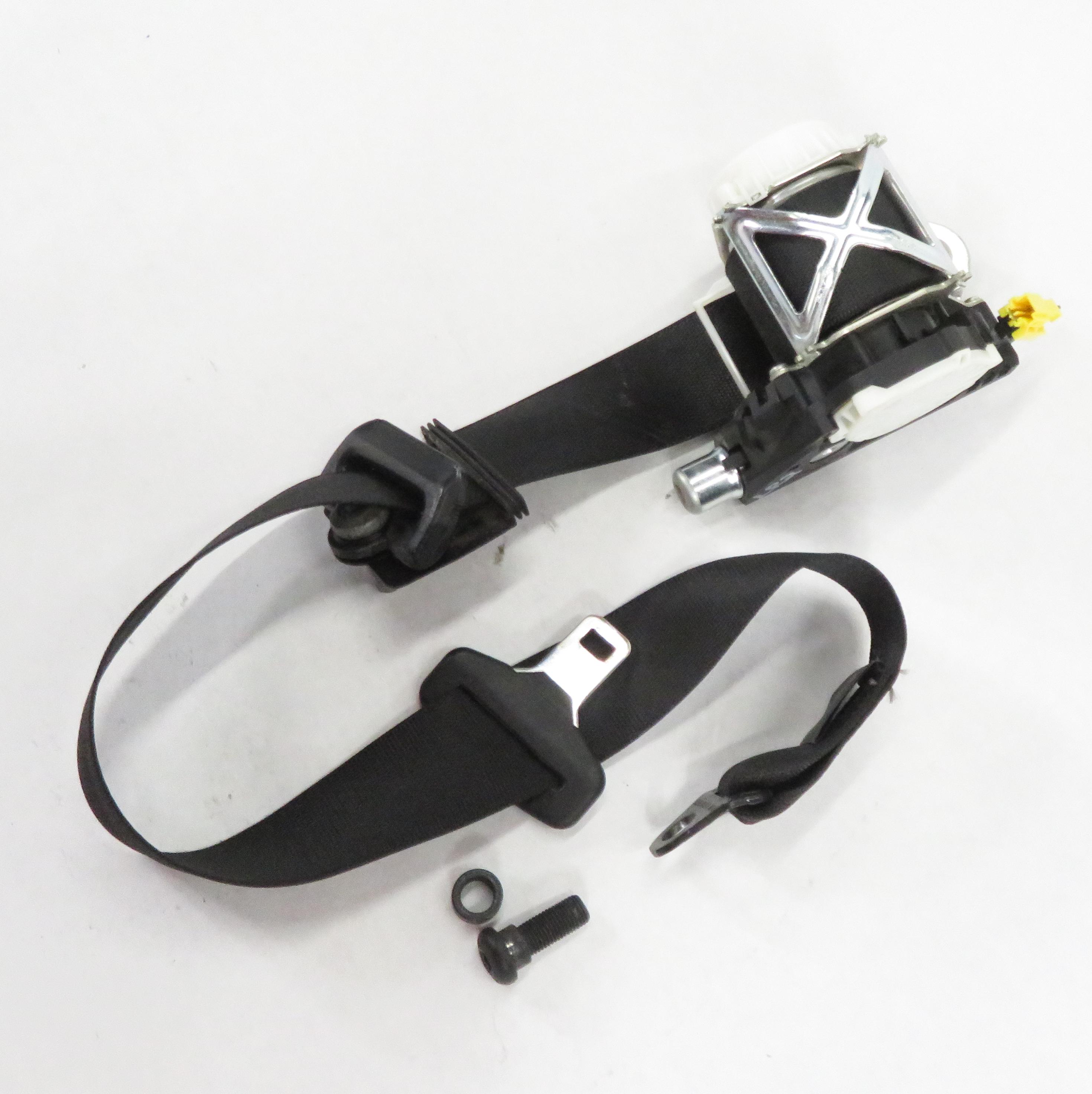 2009 MERCEDES BENZ GL550 (X164) LEFT REAR 2nd ROW - SEATBELT RETRACTOR (BLACK) — exact item pictured