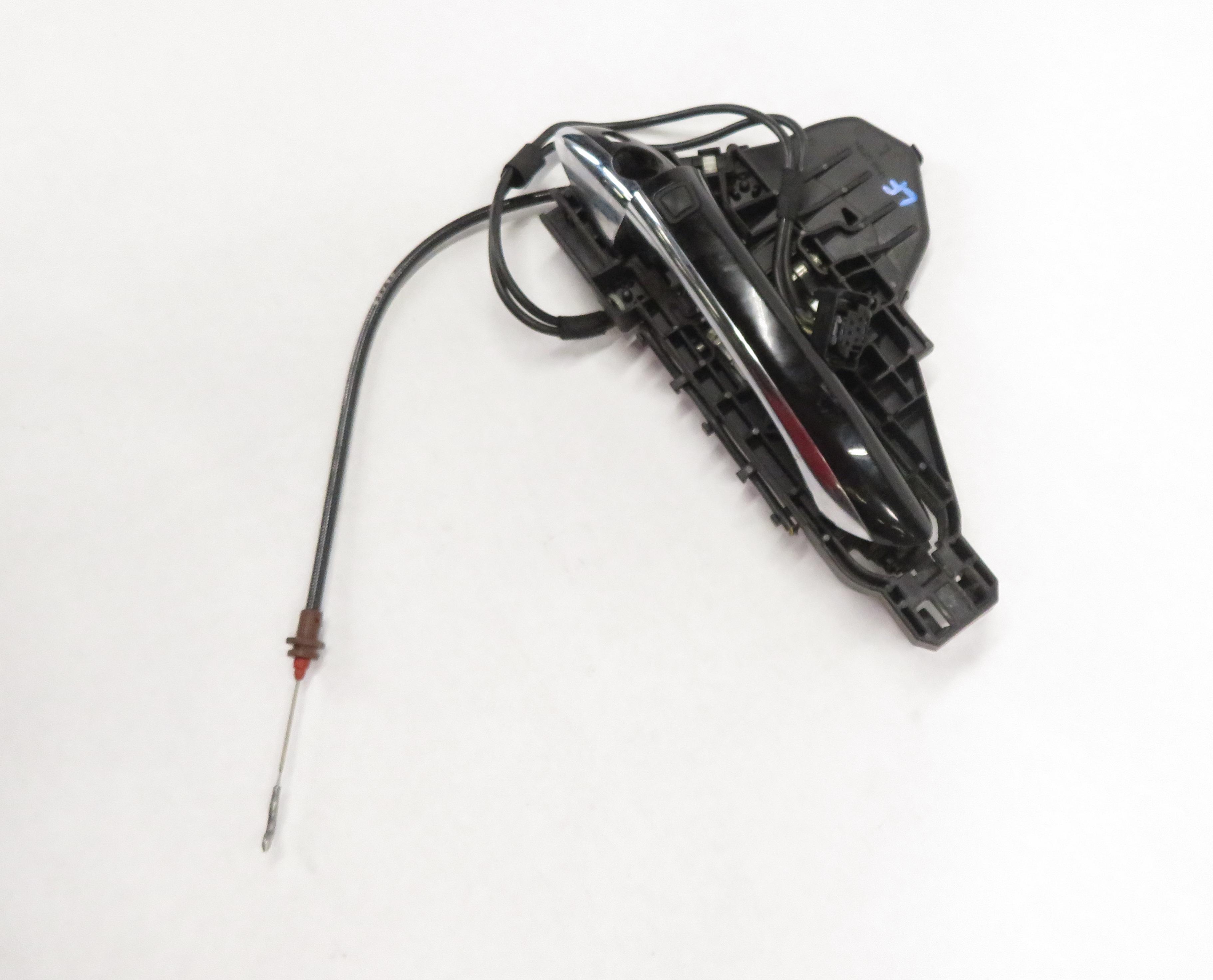 2009 MERCEDES BENZ GL550 (X164) LEFT DRIVER KEYLESS GO DOOR HANDLE (BLACK 040U) — exact item pictured