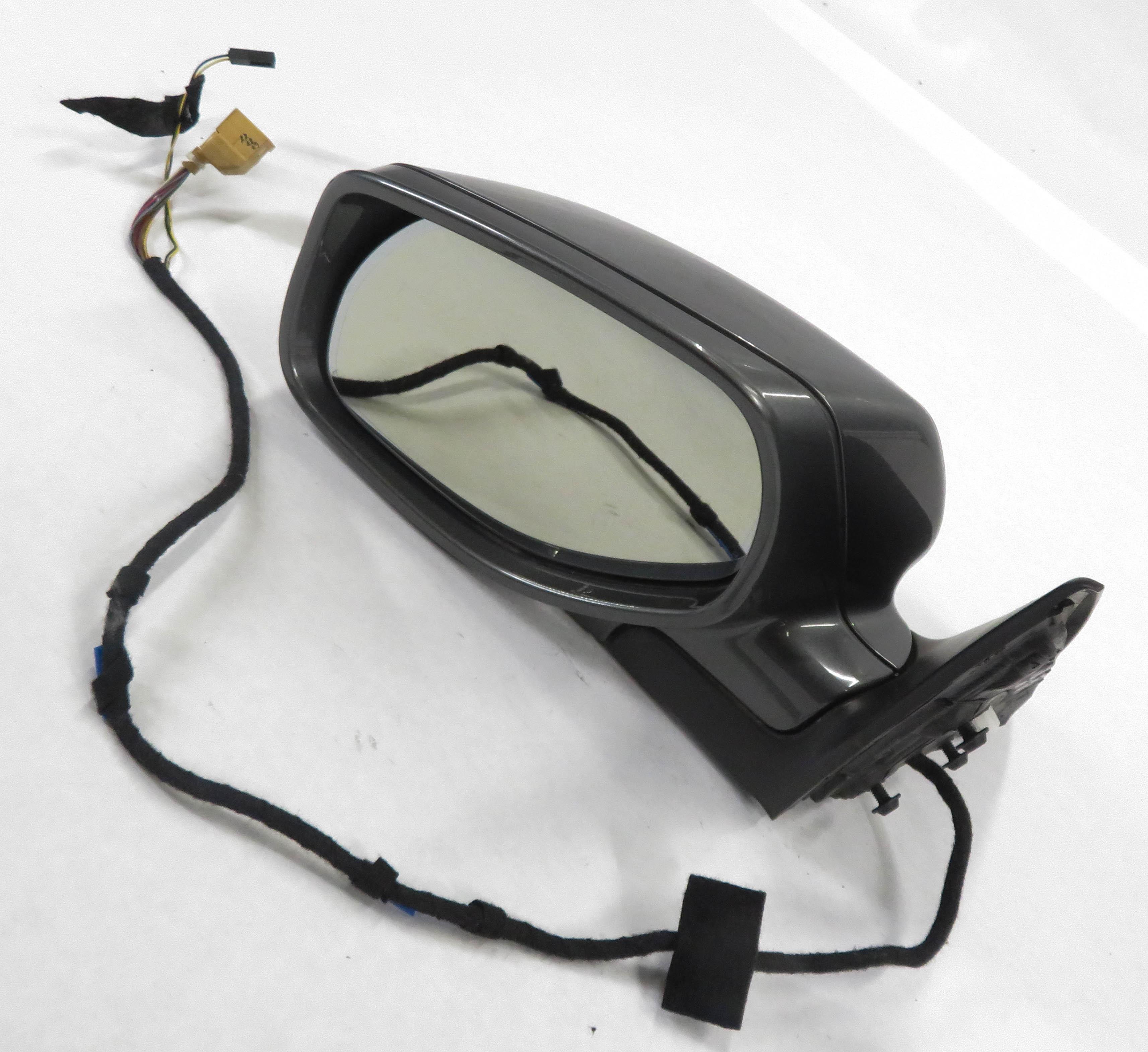 2008-2010 PORSCHE CAYENNE (957) LEFT P-FOLD HEATED AUTODIM MEMORY MIRROR (GRAY) — exact item pictured