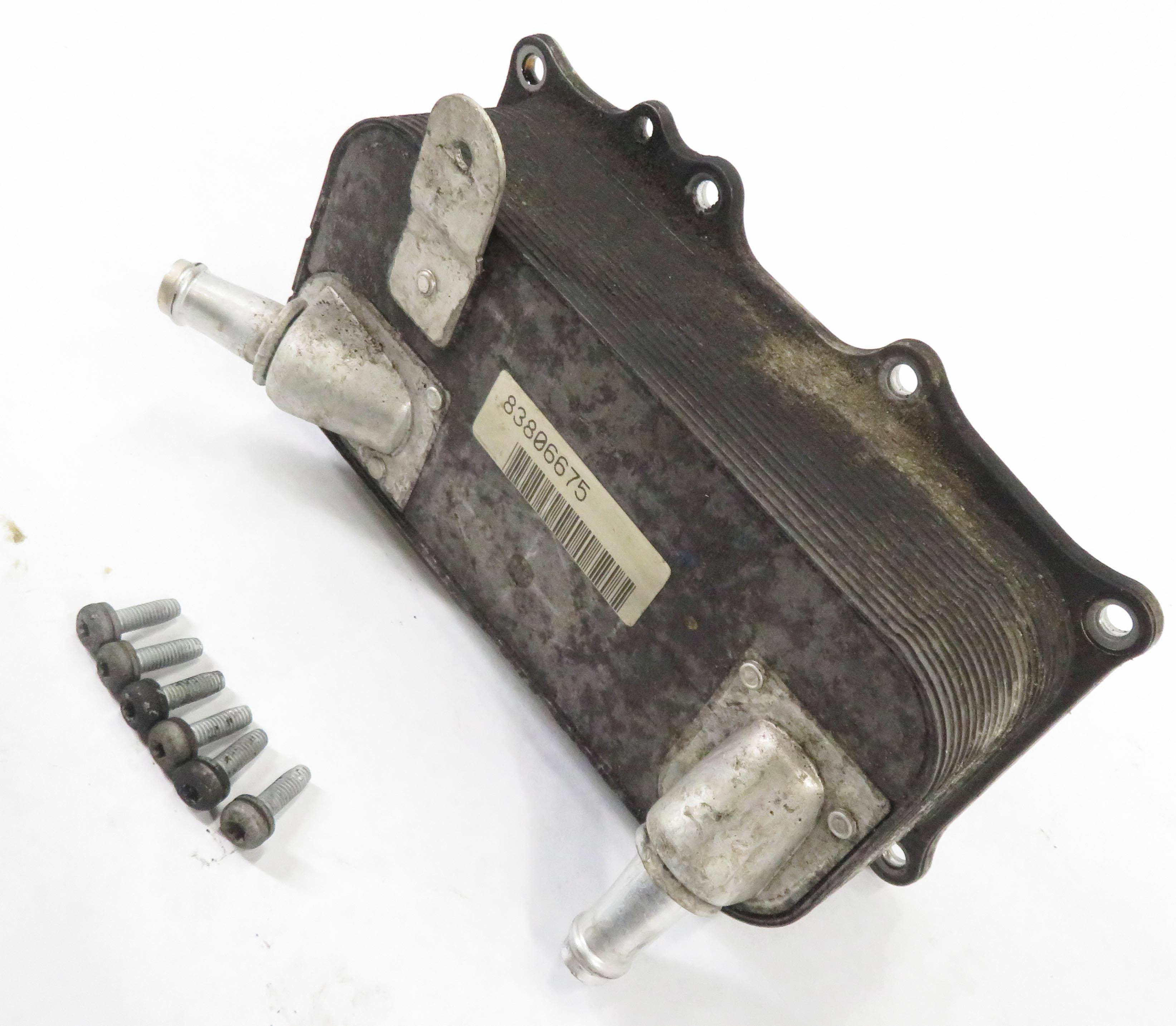 2008-2010 PORSCHE CAYENNE (957) 4.8L V8 ENGINE MOTOR OIL FLUID COOLER — exact item pictured