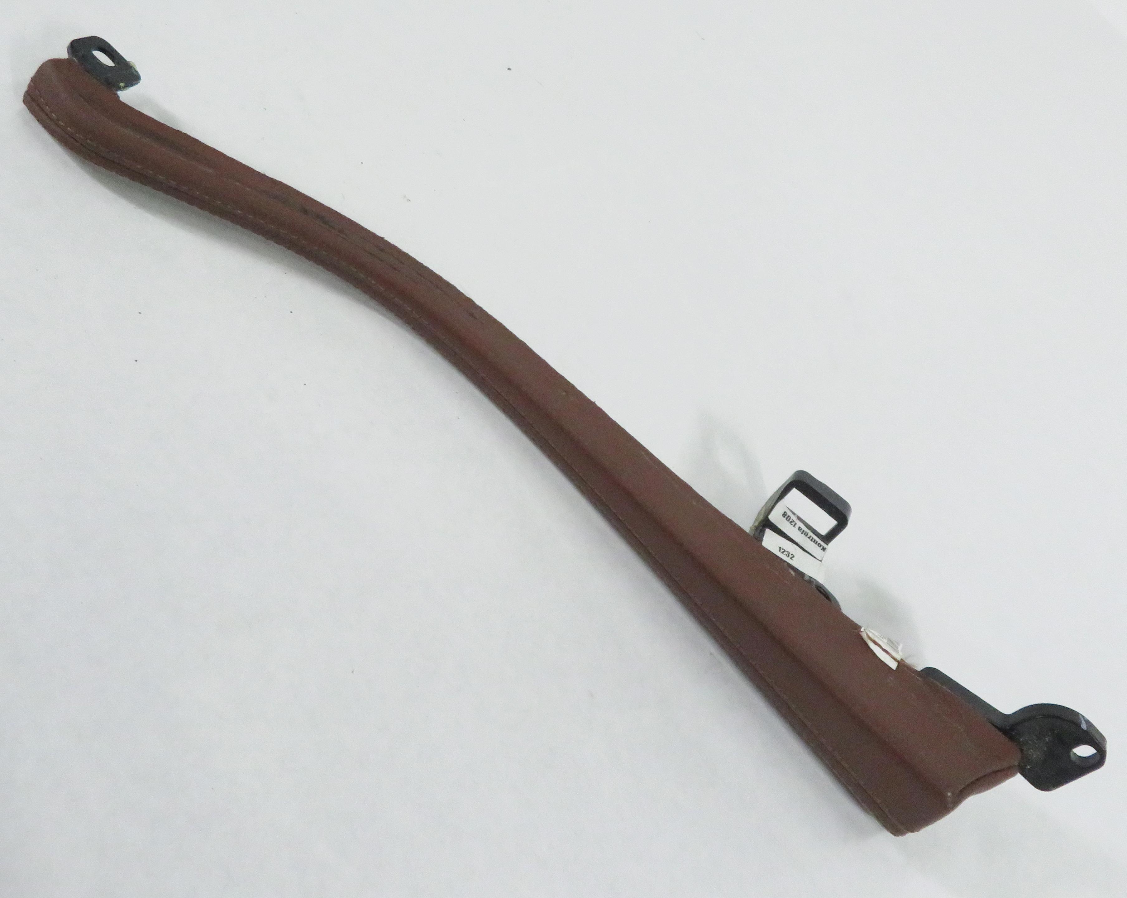 2011 BMW 535i (F10) FRONT CENTER CONSOLE EDGE TRIM (CINNAMON BROWN LEATHER LCEZ) — exact item pictured