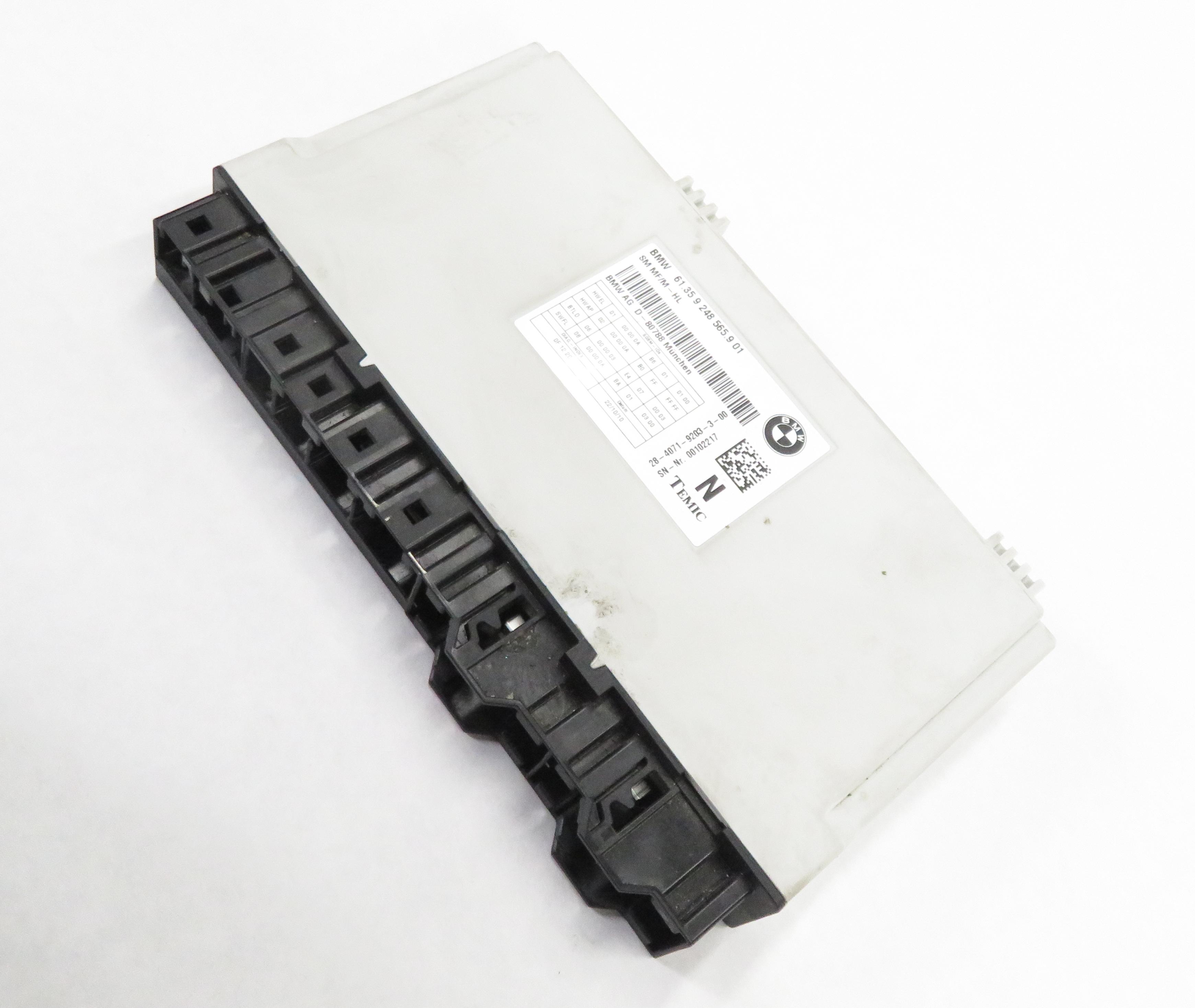 10-17 BMW 528i 535i 550i 650i 740i 750i 760i F10 F01 COMFORT MEMORY SEAT MODULE — exact item pictured