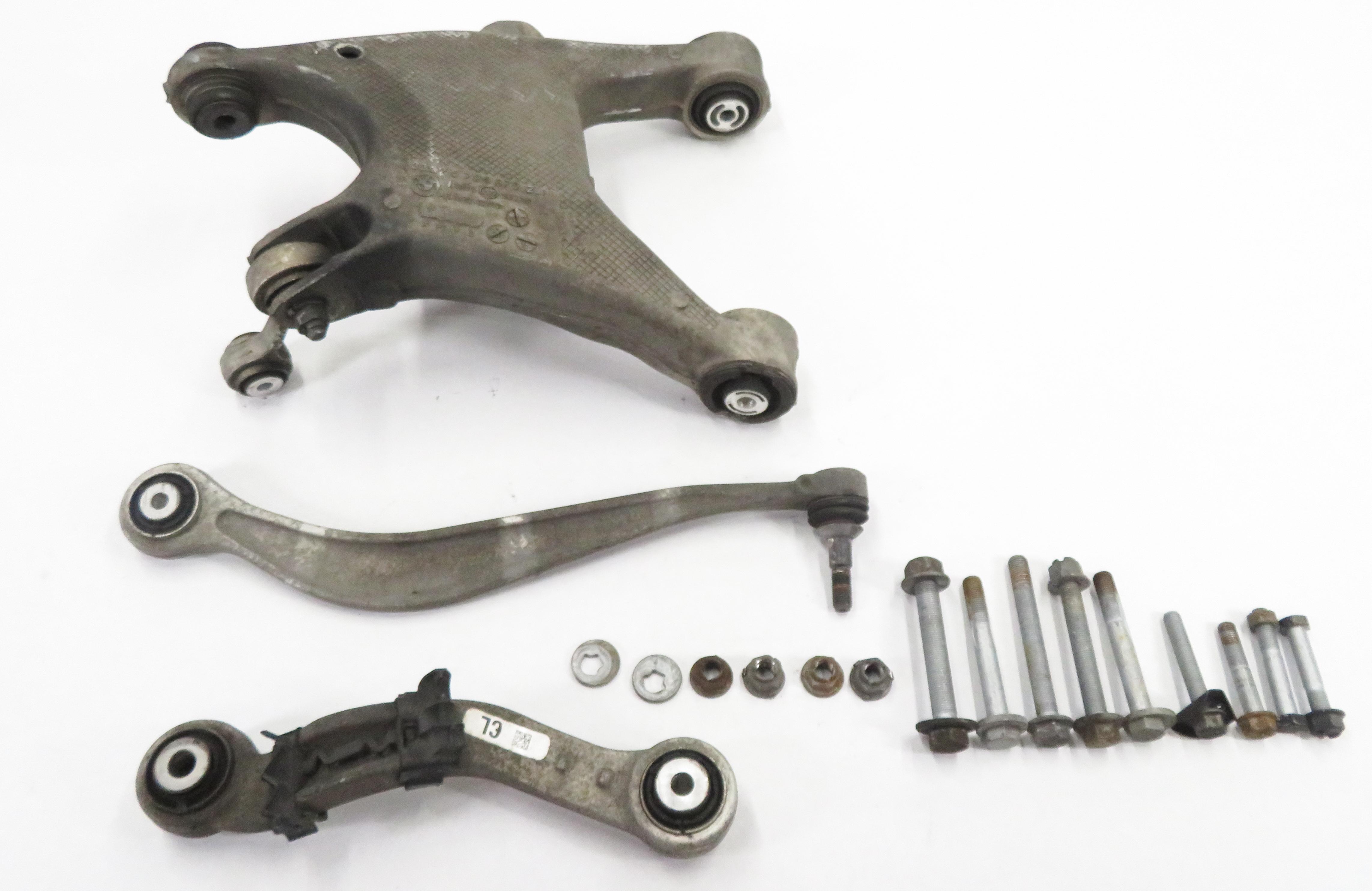 111-19 BMW 535i 550i 640i 650i 740i 750i (F01 F10) LEFT REAR CONTROL ARM SET-3 — exact item pictured
