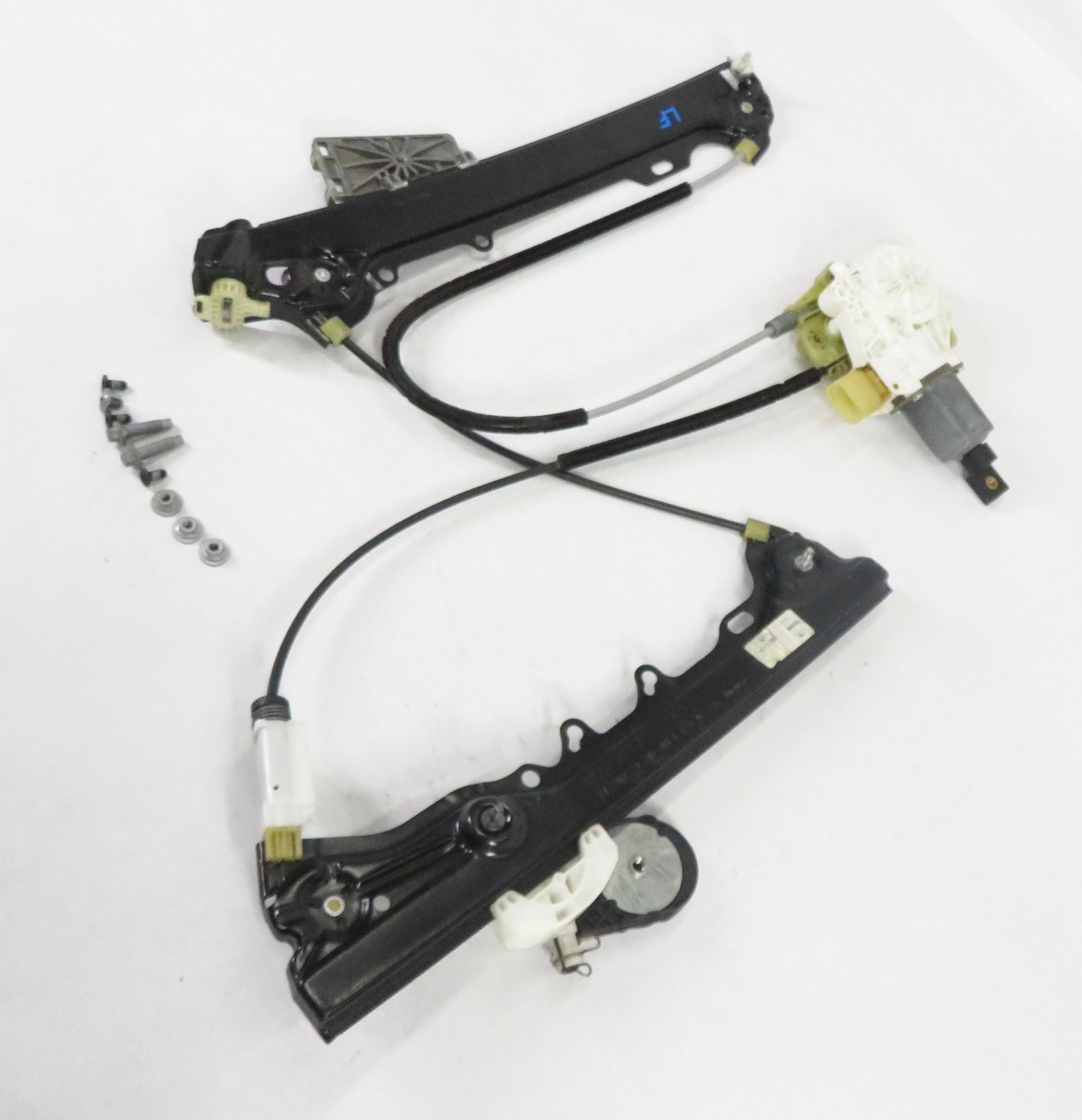 2009-2016 BMW Z4 (E89) LEFT FRONT DRIVER DOOR POWER WINDOW REGULATOR w/ MOTOR — exact item pictured