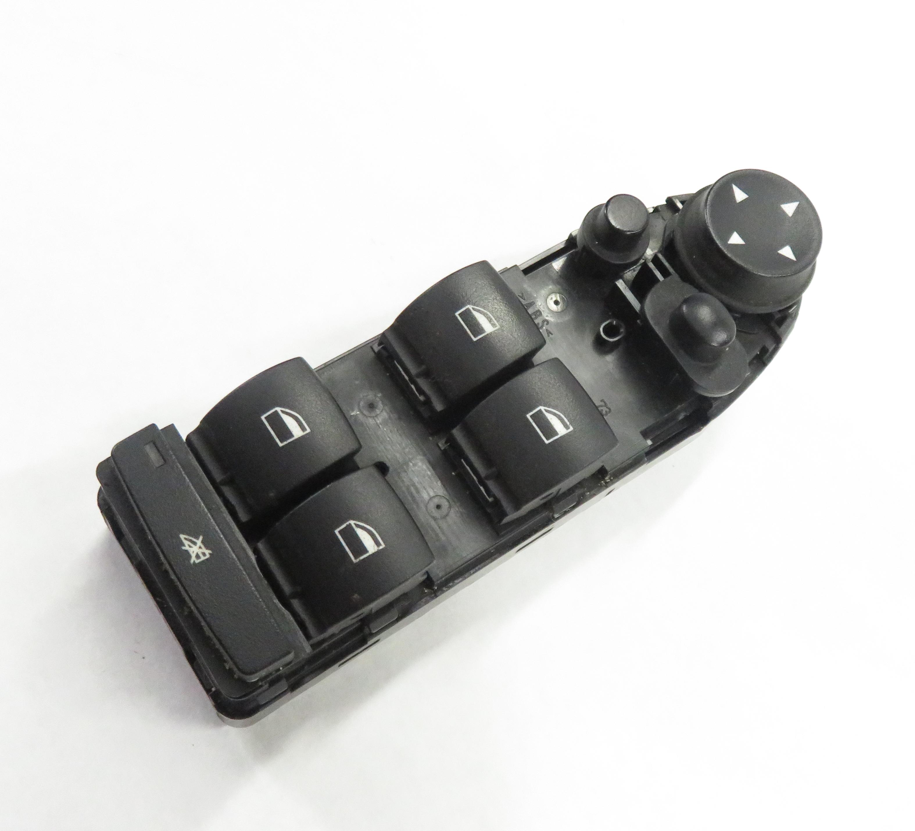 2007-2014 BMW X5 X5M X6 X6M (E70 / E71) DRIVER DOOR POWER WINDOW SWITCH (P-FOLD) — exact item pictured