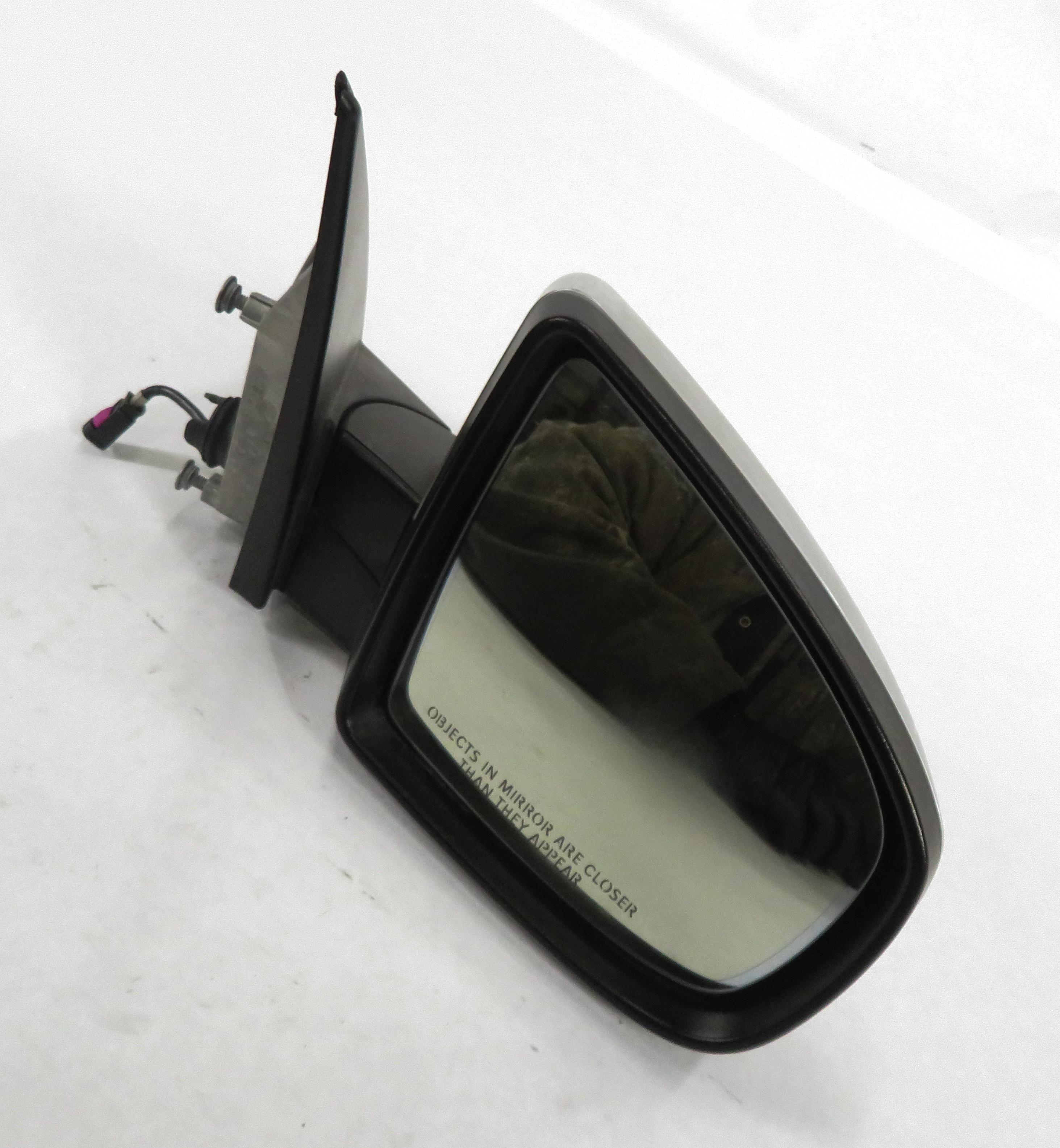 10-13 BMW X5 (E70) RIGHT P-FOLD MEM AUTODIM CAMERA HEATED DOOR MIRROR (SILVER) — exact item pictured