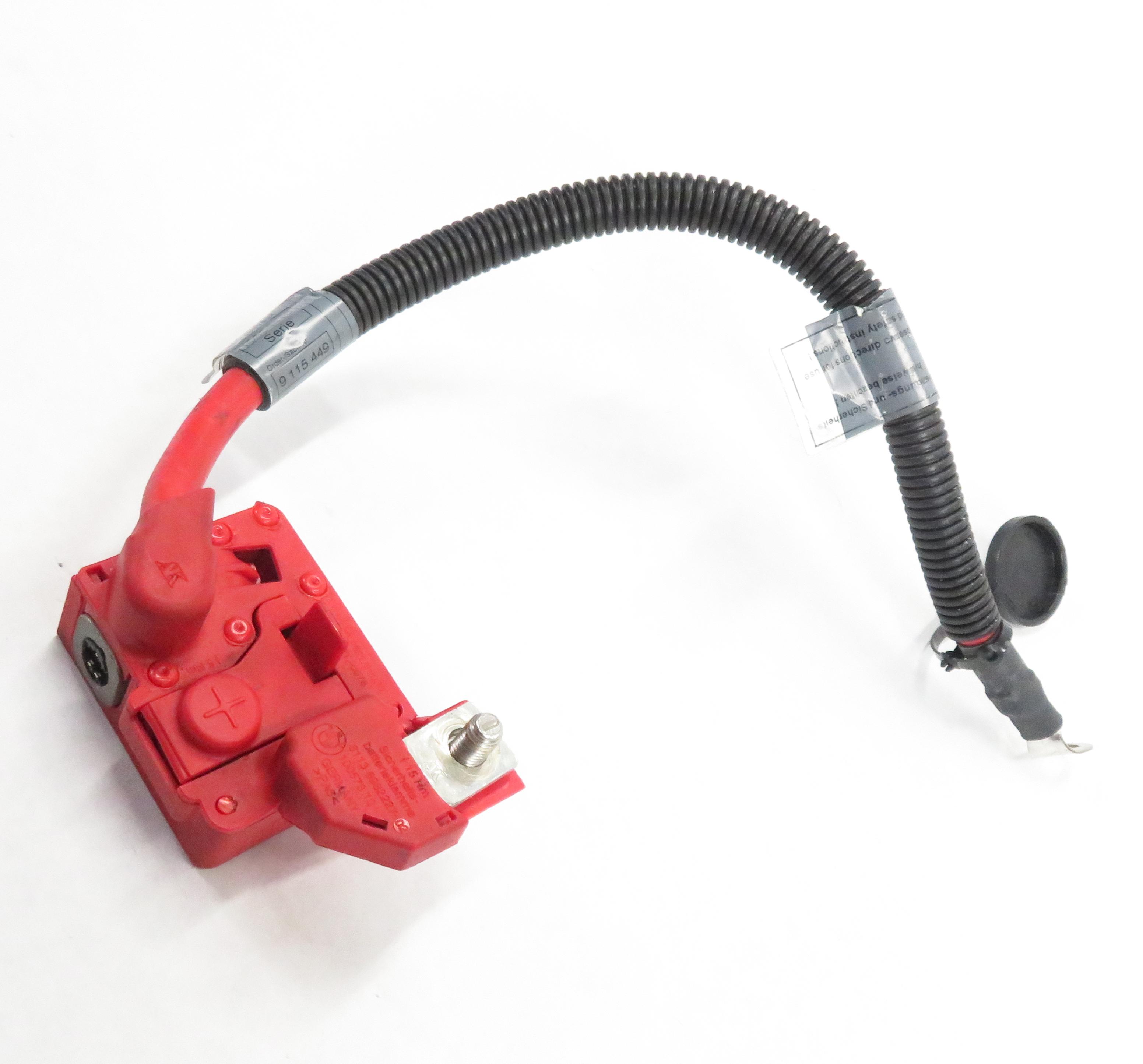 2009 BMW X5 (E70) POST TERMINAL POSITIVE BATTERY CABLE LEAD (SRS) — exact item pictured