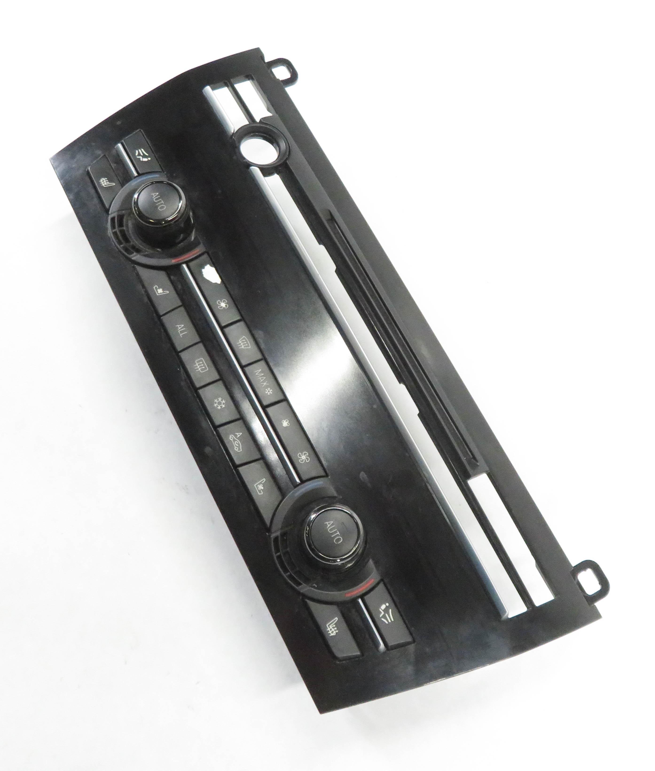 09-13 BMW 740i 750i 760i B7 (F01 F07 F10) FRONT A/C CLIMATE TEMPERATURE CONTROL — exact item pictured