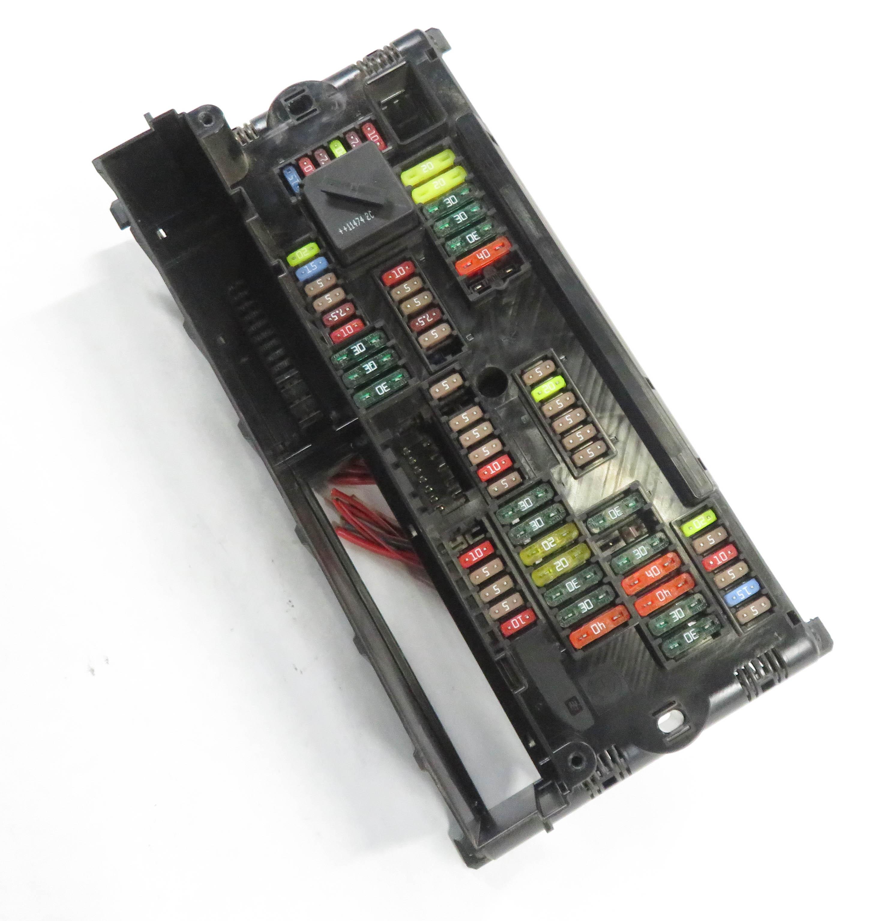 2012 BMW 528i (F10) FRONT POWER DISTRIBUTION RELAY FUSE BOX — exact item pictured