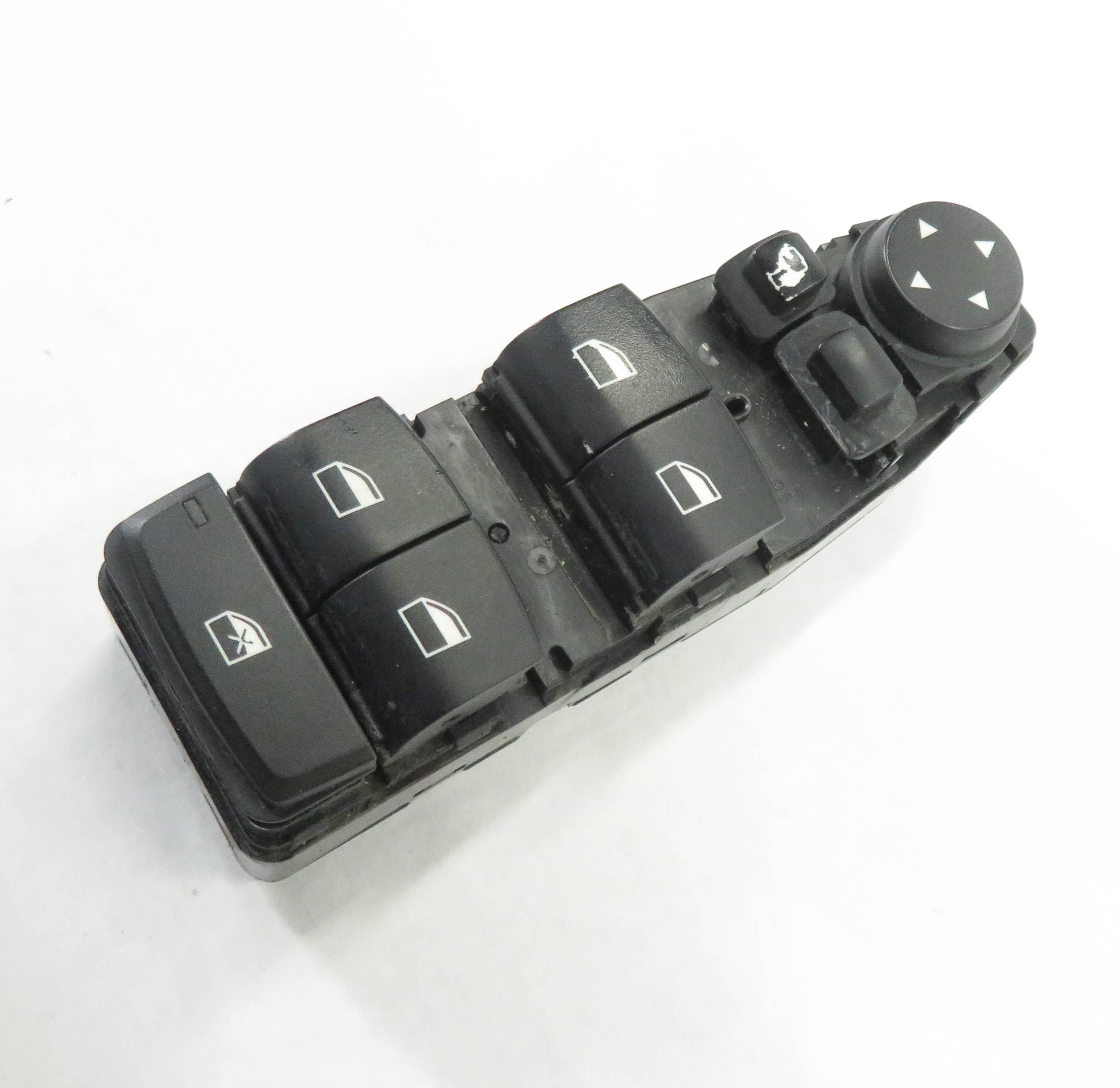 10-19 BMW 528i 535i 550i 650i M5 M6 X3 (F10 F12 F25) DRIVER P-FOLD WINDOW SWITCH — exact item pictured